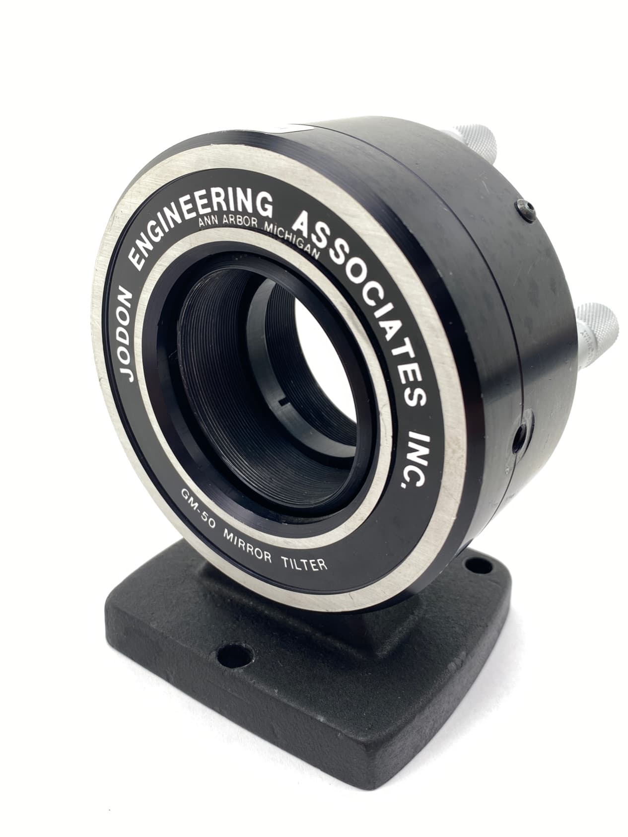 Jodon Engineering Associates GM-50 2" Mirror Tilter 5mm Micrometer w/ Stand