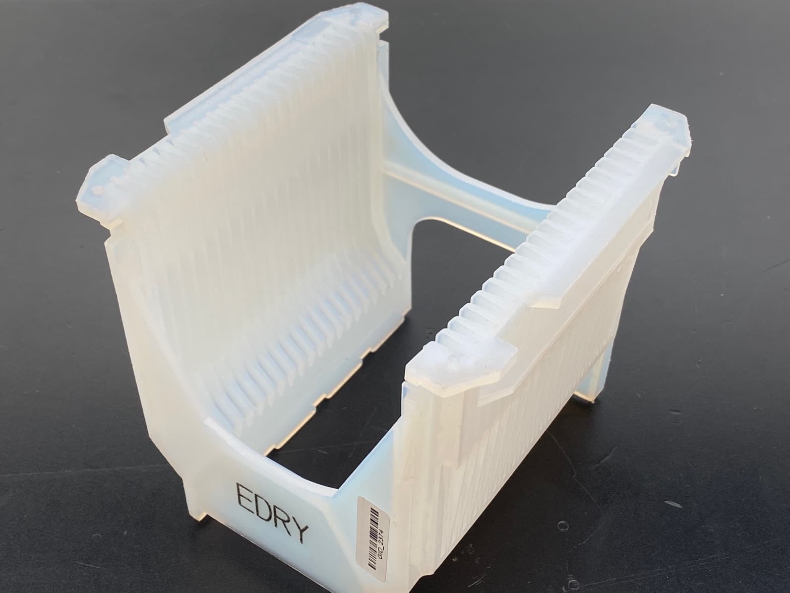 Flouroware A72-49M PFA Wafer Carrier 5" 20 Slot