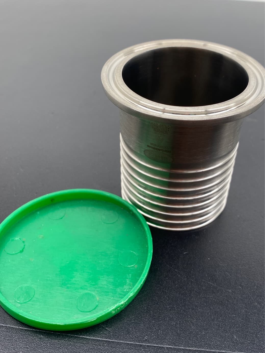 Rodger 2.5” Clamp Rubber Hose Adaptor Fitting, T316L