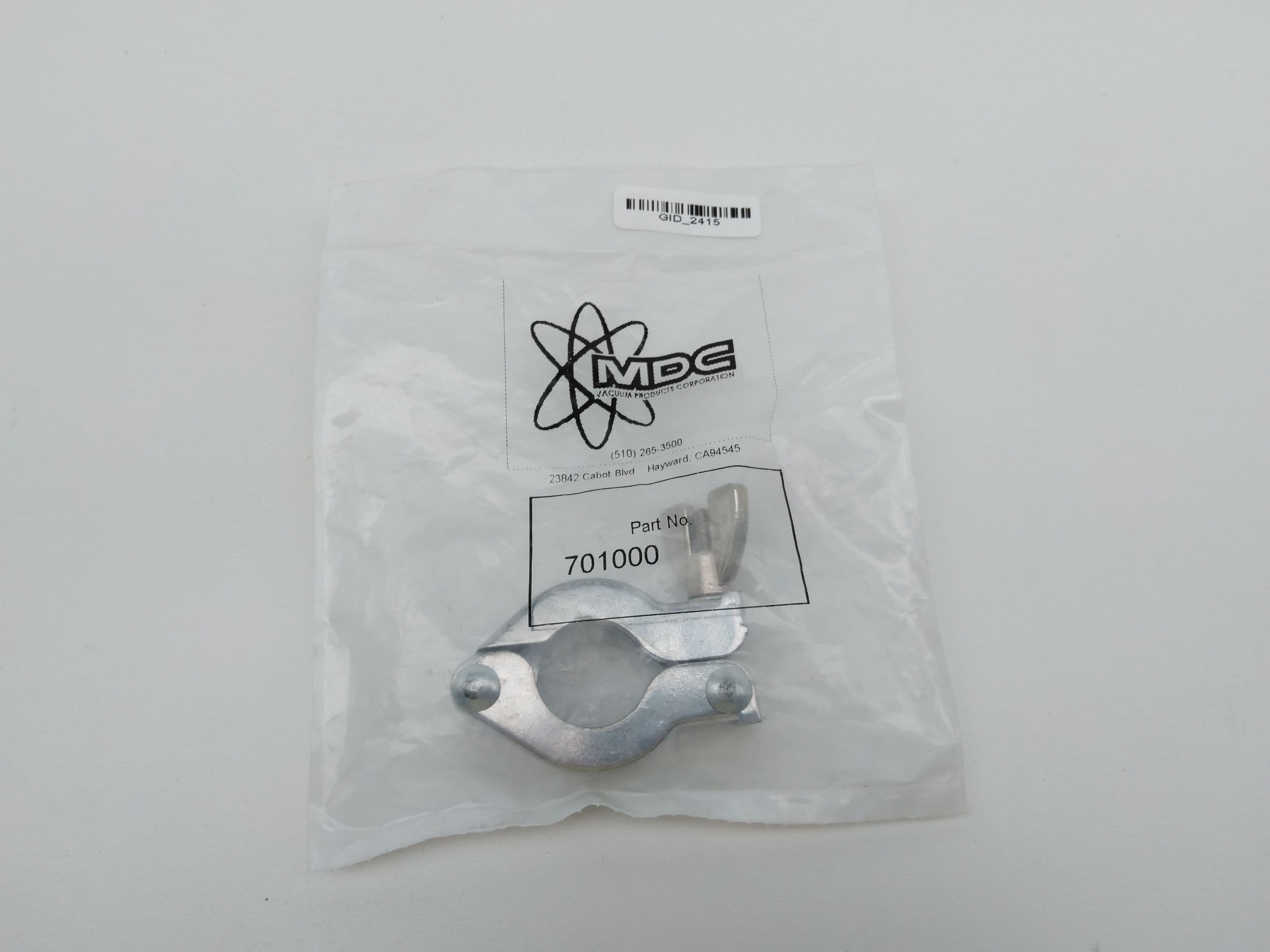 MDC 701000 NW16 / KF16 Hinged Clamp