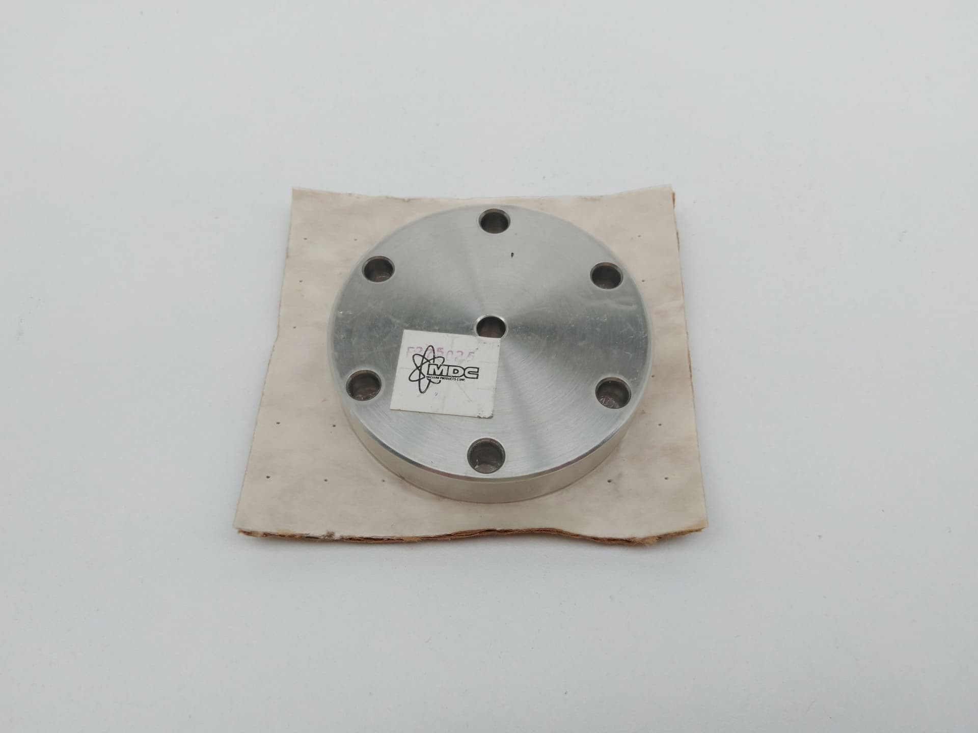 MDC Precision DN40CF ConFlat Blank Flange, 70mm / 2.75"OD