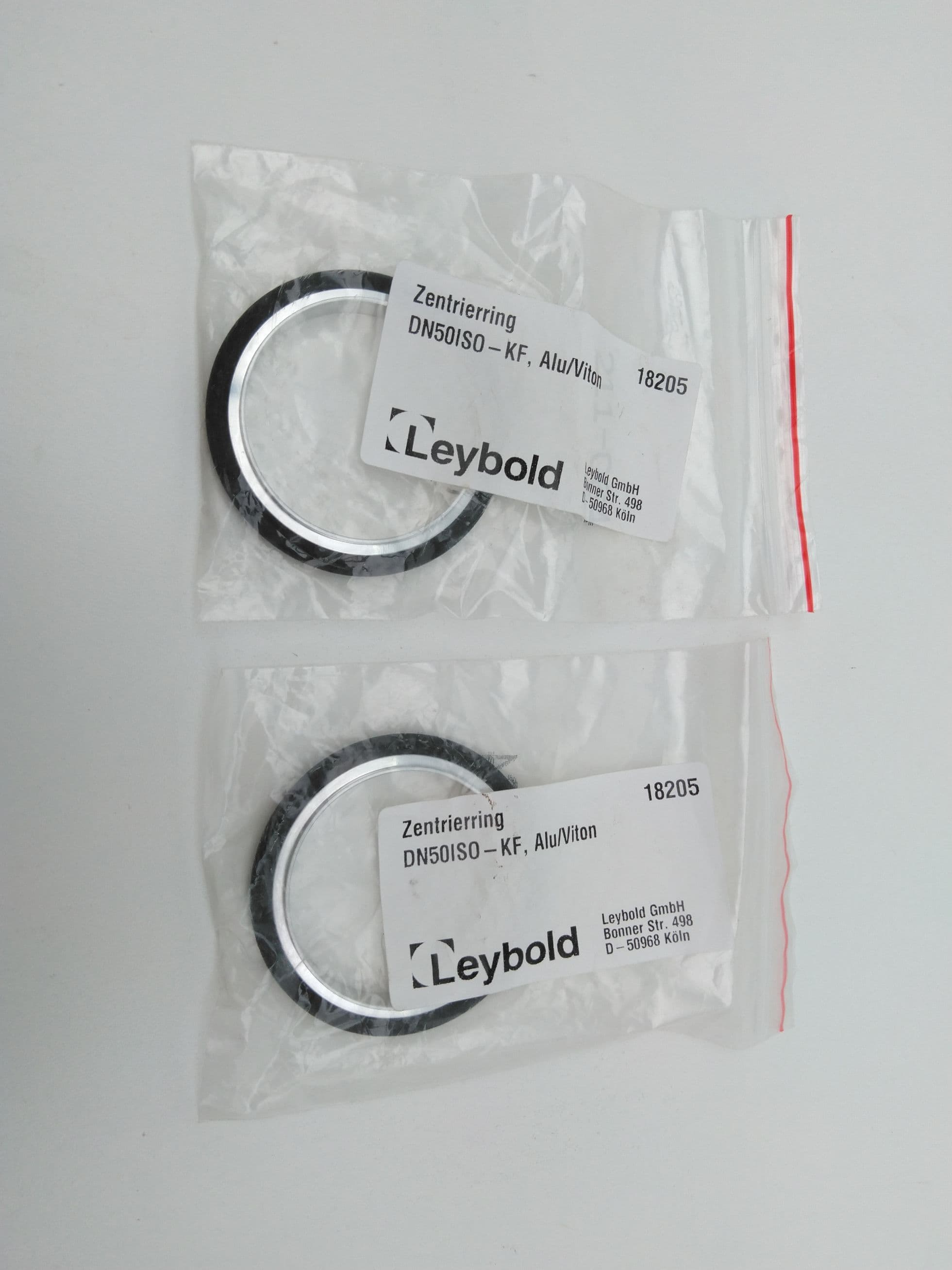 Leybold 18205 Centering Rings, DN50ISO-KF