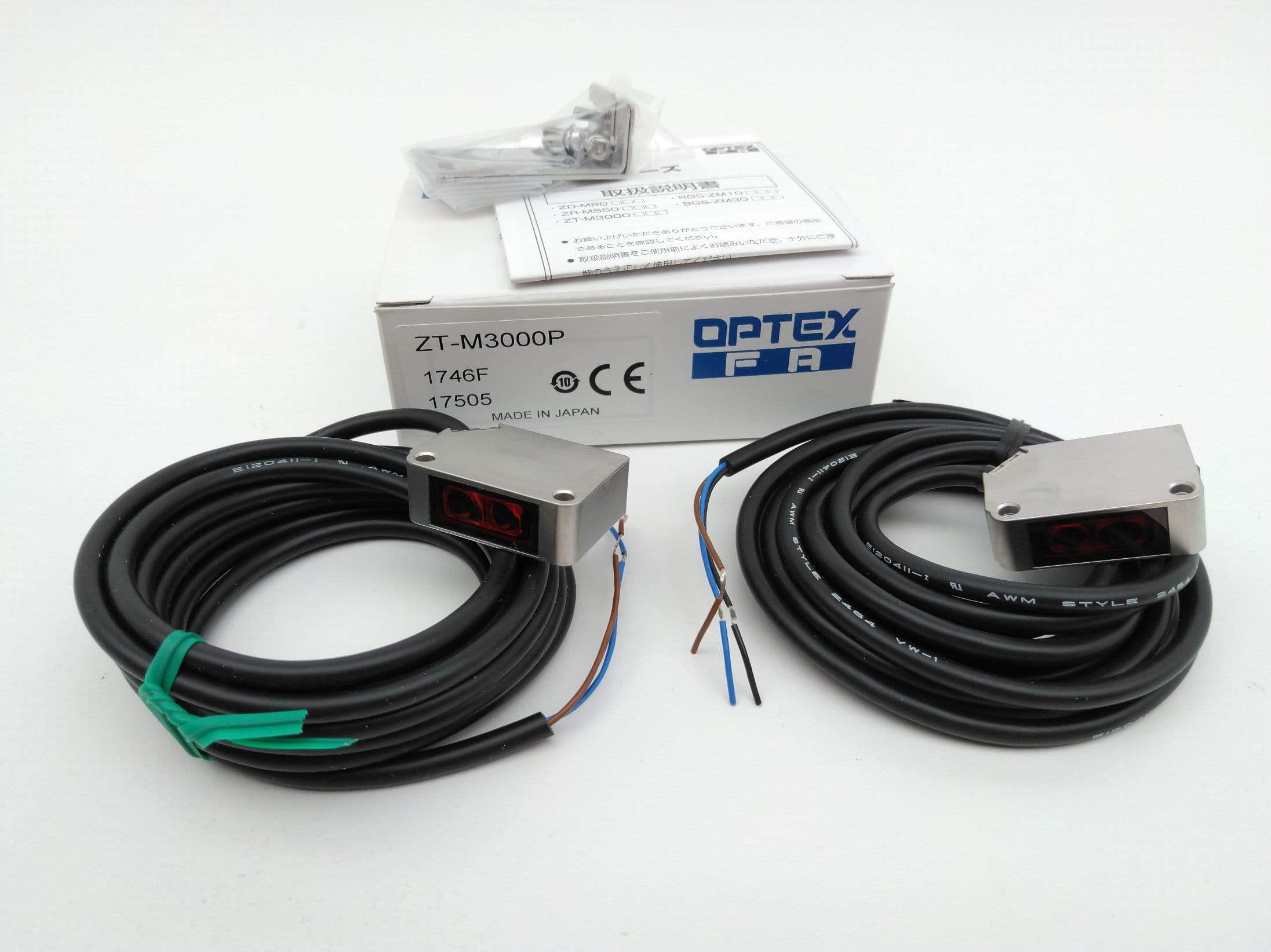 Optex ZT-M3000P ZT-MD Through- Beam Photoelectric Sensor ZM Series