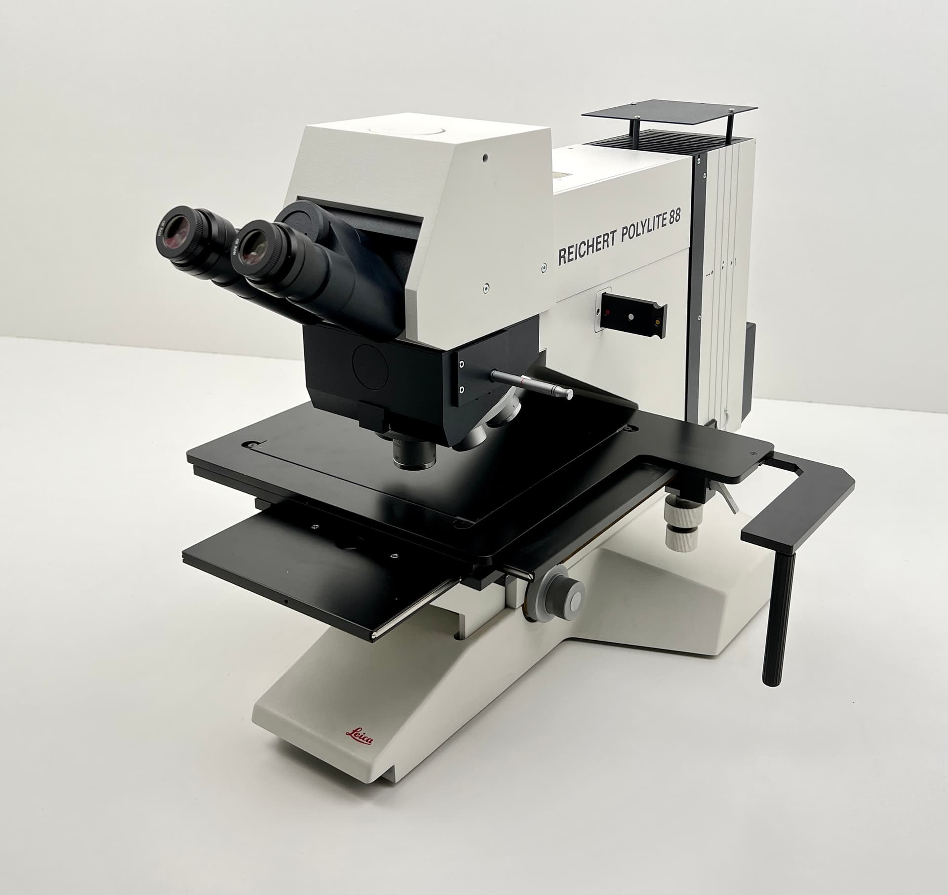 Leica Reichert Polylite 88 Brightfield Darkfield Microscope LWD Objectives
