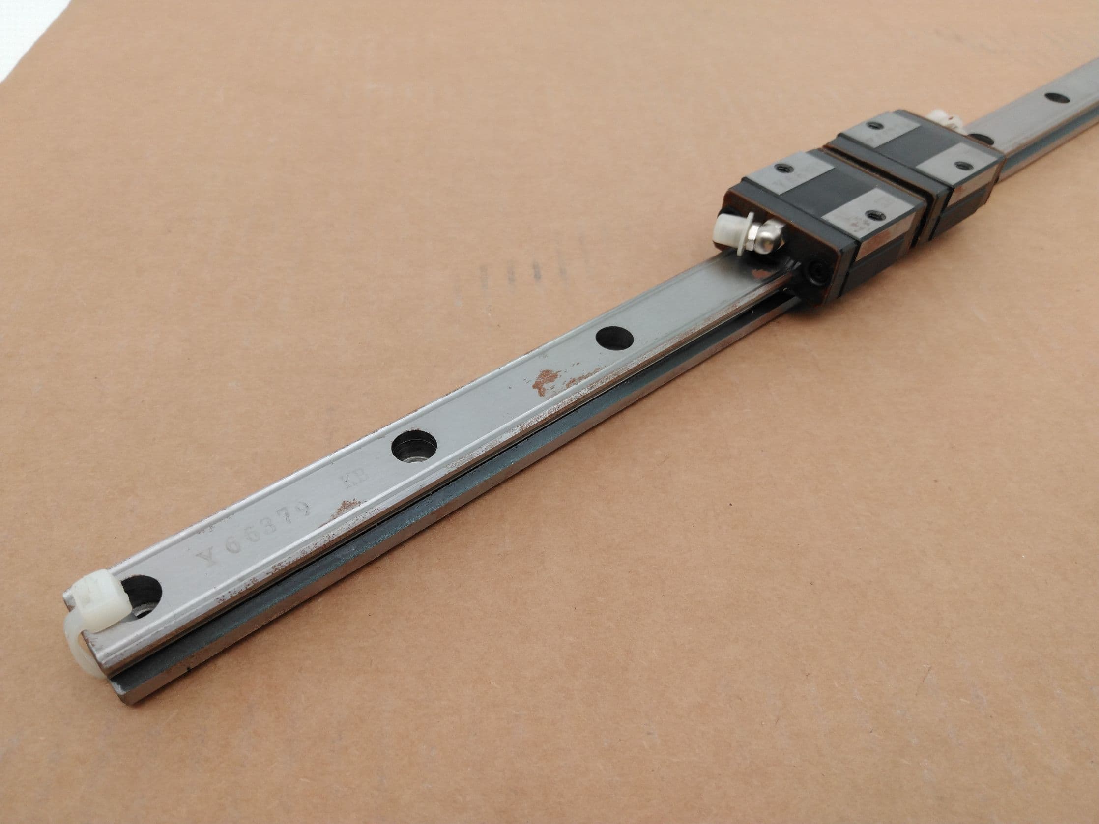 THK SR20V Linear Bearings w/ 22” Guide Rail