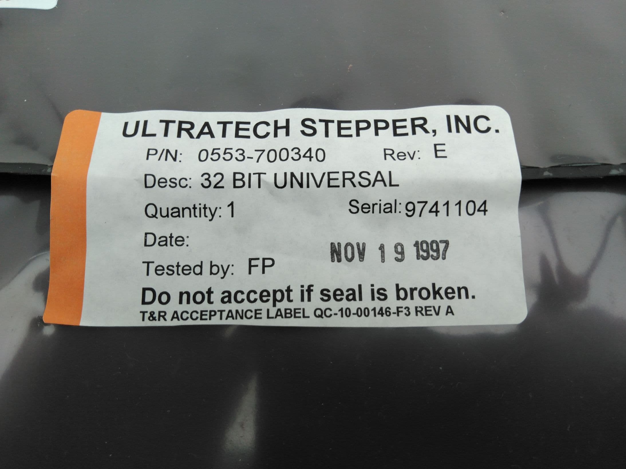 Ultratech Stepper , Inc 0553-700340 Rev. E Universal 32 Bit Interface Board