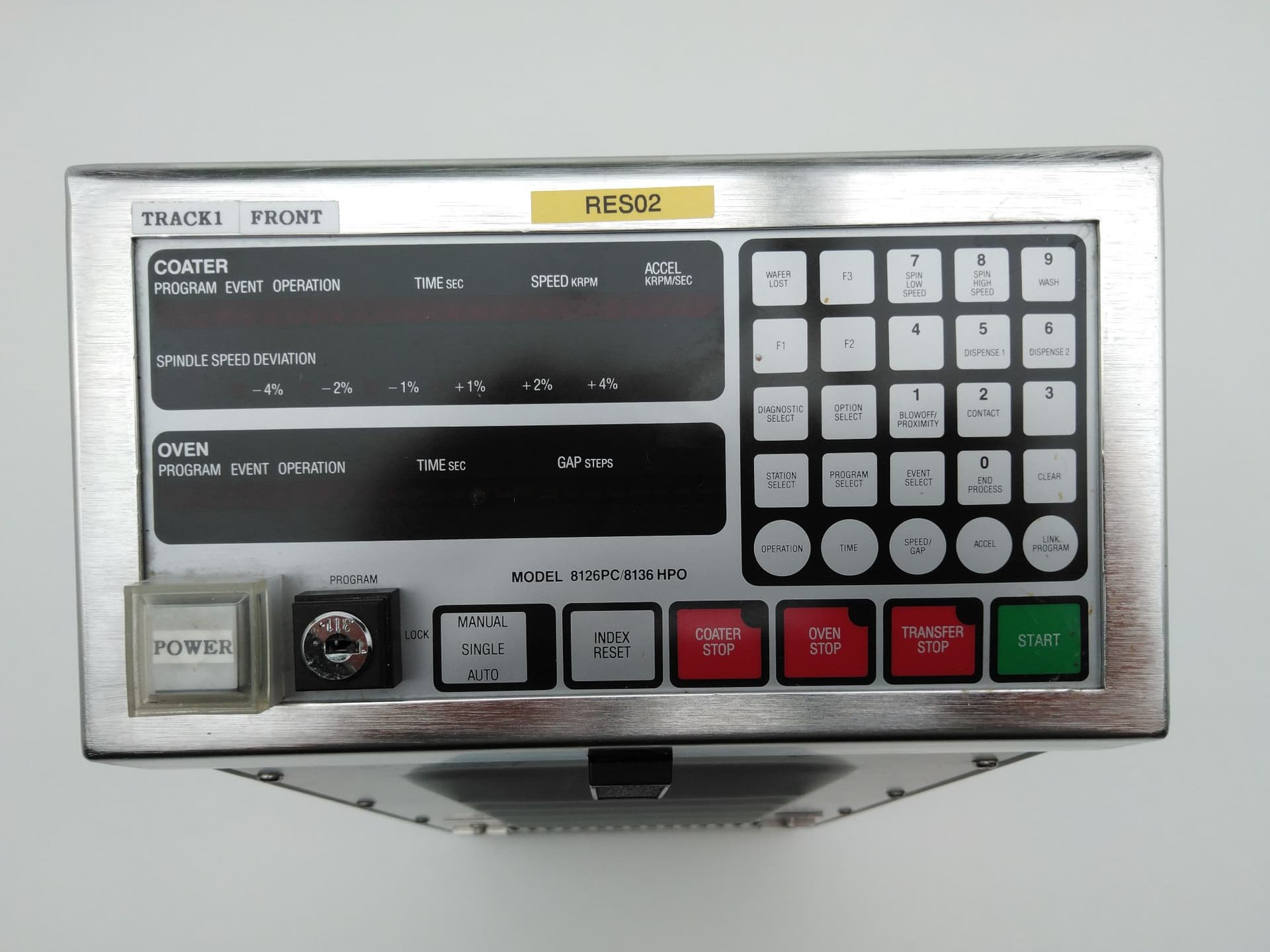SVG / Rite Track 8126PC/8136HPO Control Unit For Coater / Oven