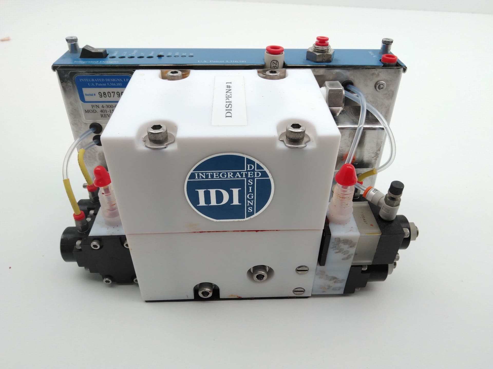 Integrated Designs 401-15-1-S-CE REV C Resist Dispense Pump