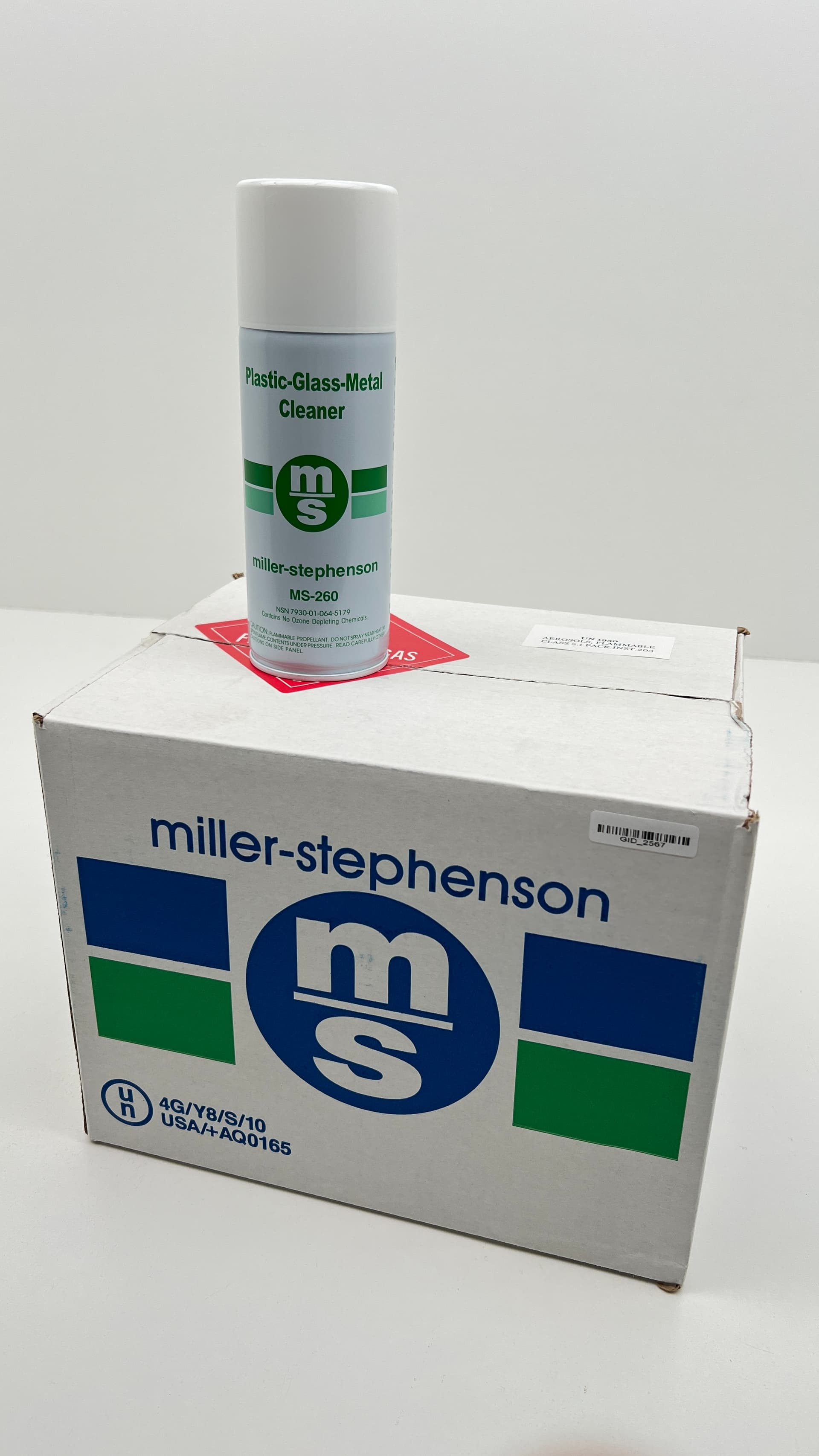 Miller Stephenson MS-260 Safe Zone Plastic Glass and Metal Cleaner