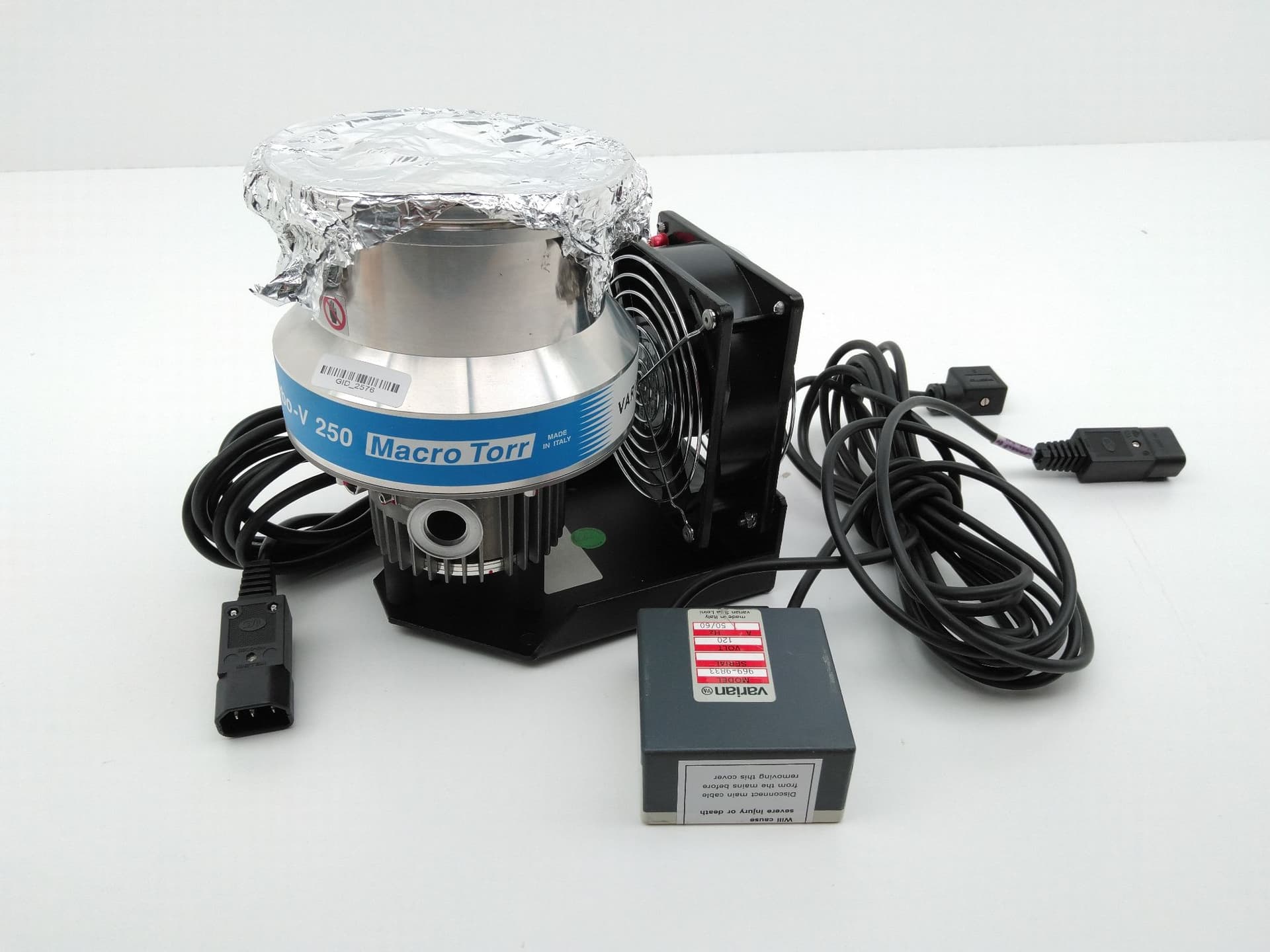 Varian Turbo-V Macro Torr TV-250 Turbomolecular Pump