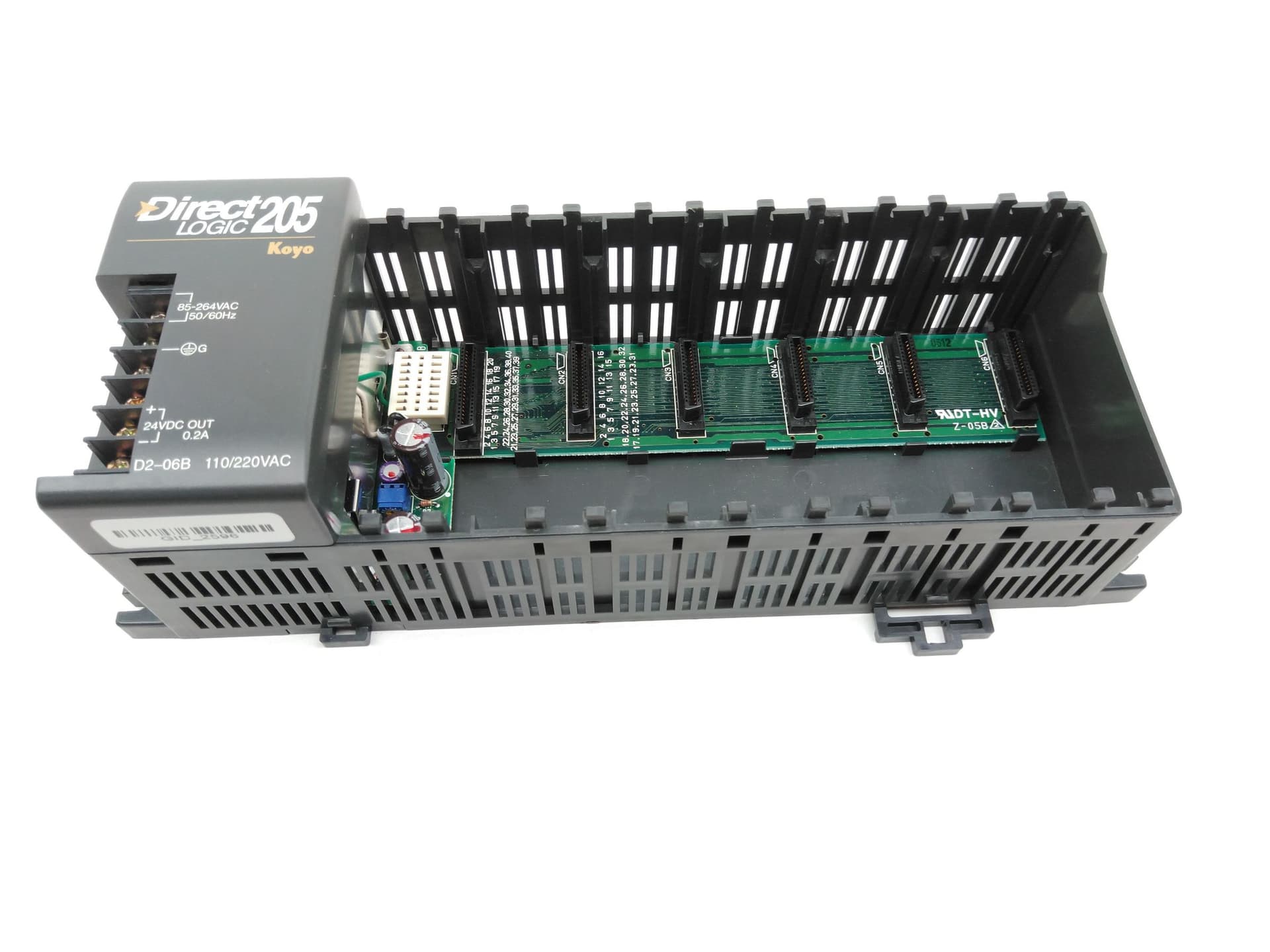 Automation Direct D2-06B DirectLOGIC DL205 6-Slot I/O Base