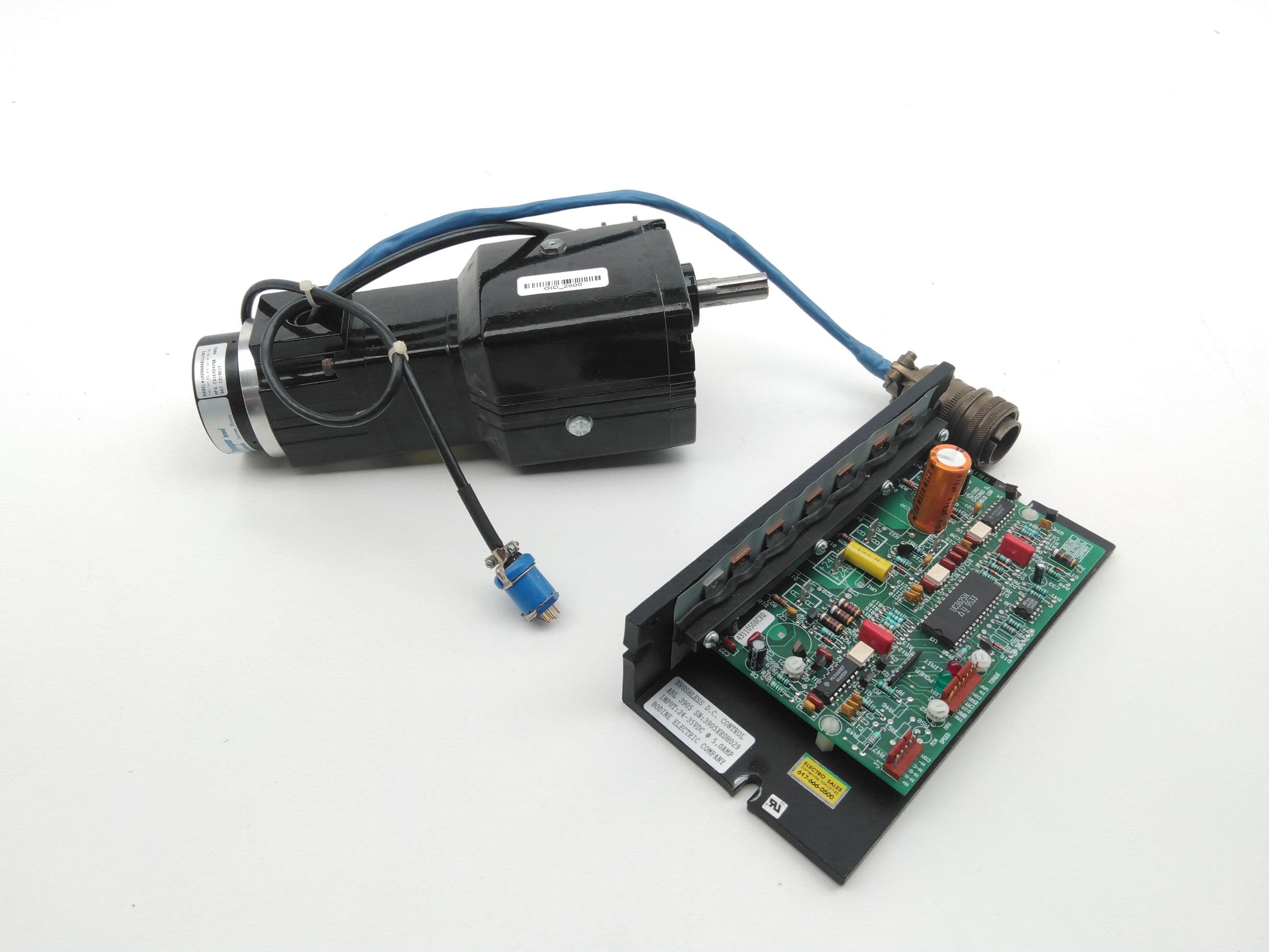 Bodine Electric 22B3FEBL-Z3 Brushless DC Motor w/ ABL 3905 Controller & Encoder