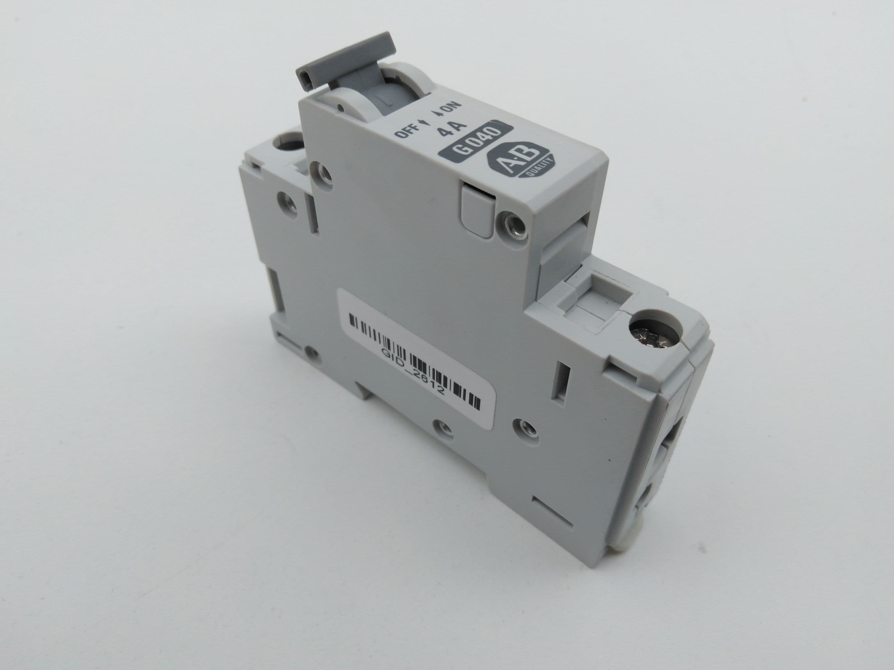 Allen-Bradley 1492-CB1G040 Ser B Circuit Breaker,1P,4A, 277V