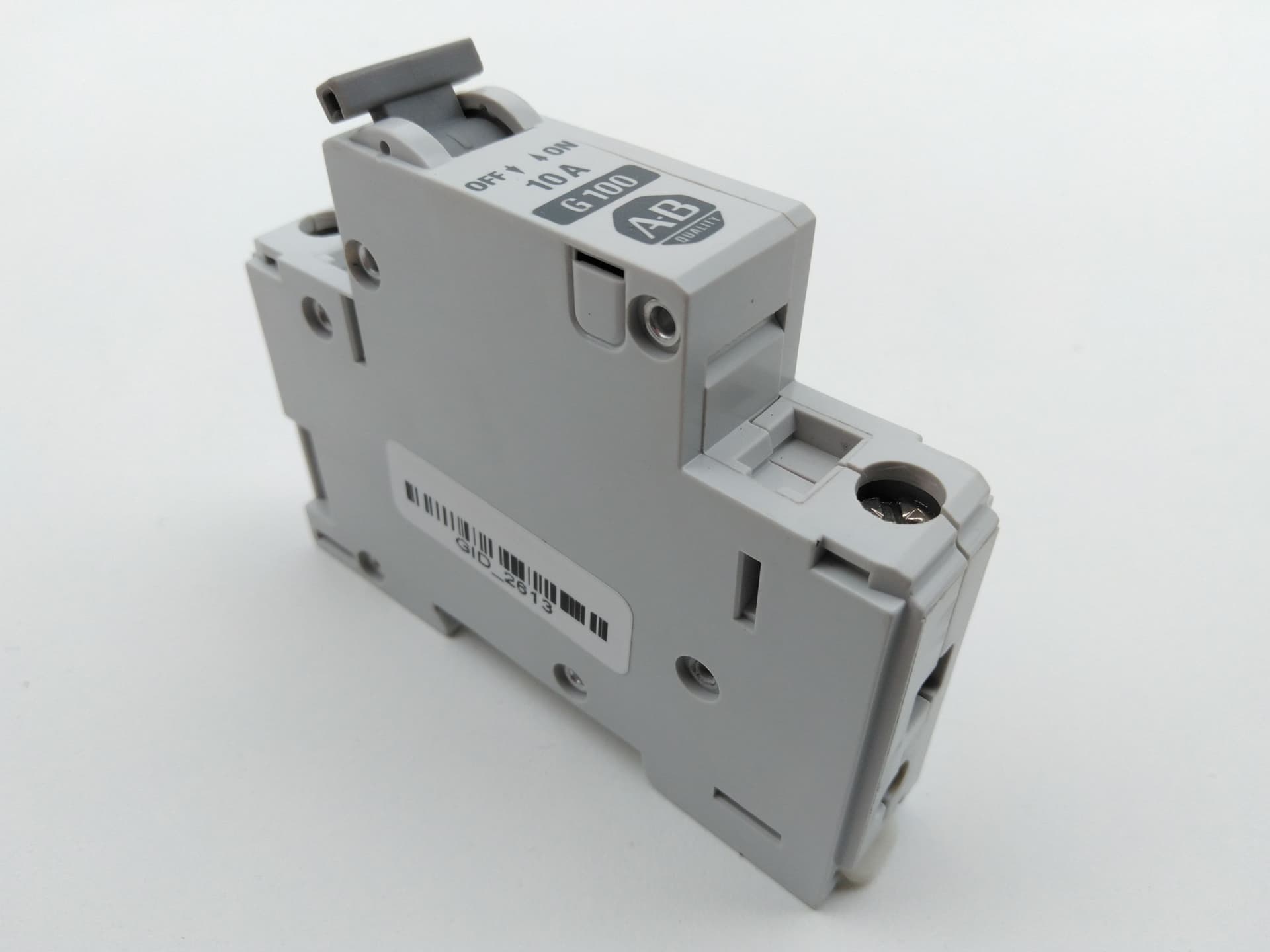 Allen-Bradley 1492-CB1G100 Ser B Circuit Breaker,1P,10A, 277V