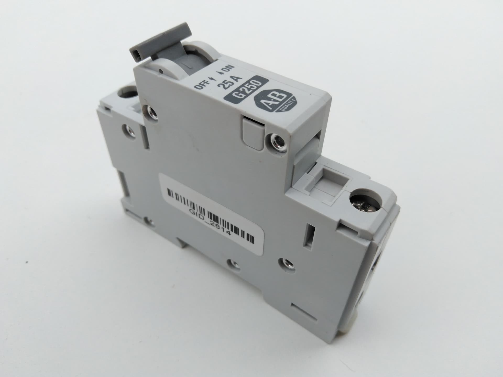 Allen-Bradley 1492-CB1G250 Ser B Circuit Breaker,1P,25A, 277V