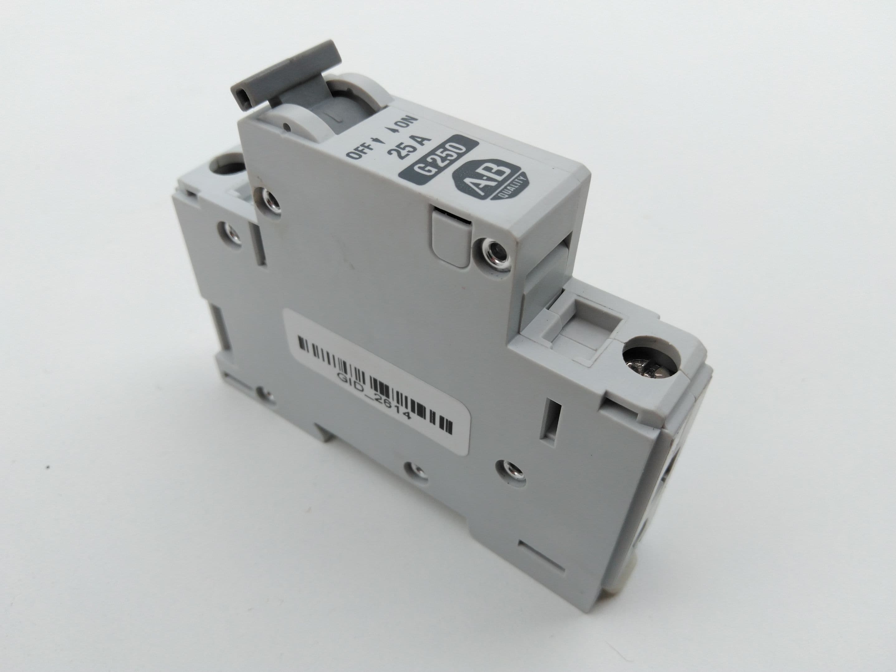 Allen-Bradley 1492-CB1G250 Ser B Circuit Breaker,1P,25A, 277V