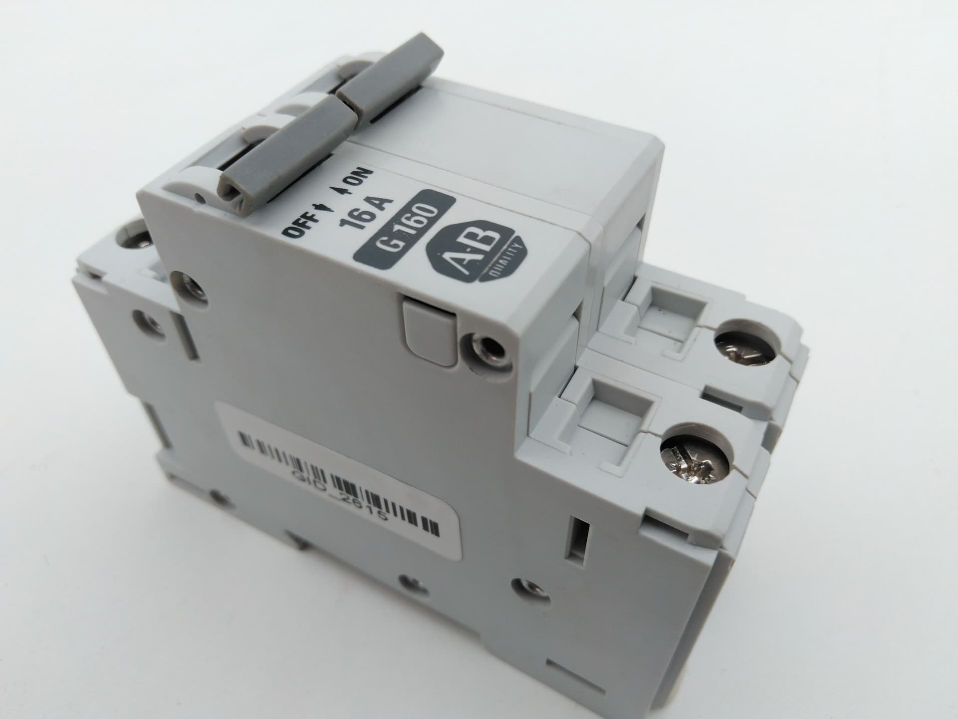 Allen-Bradley 1492-CB2G160 Ser B Circuit Breaker,2P,16A, 480V