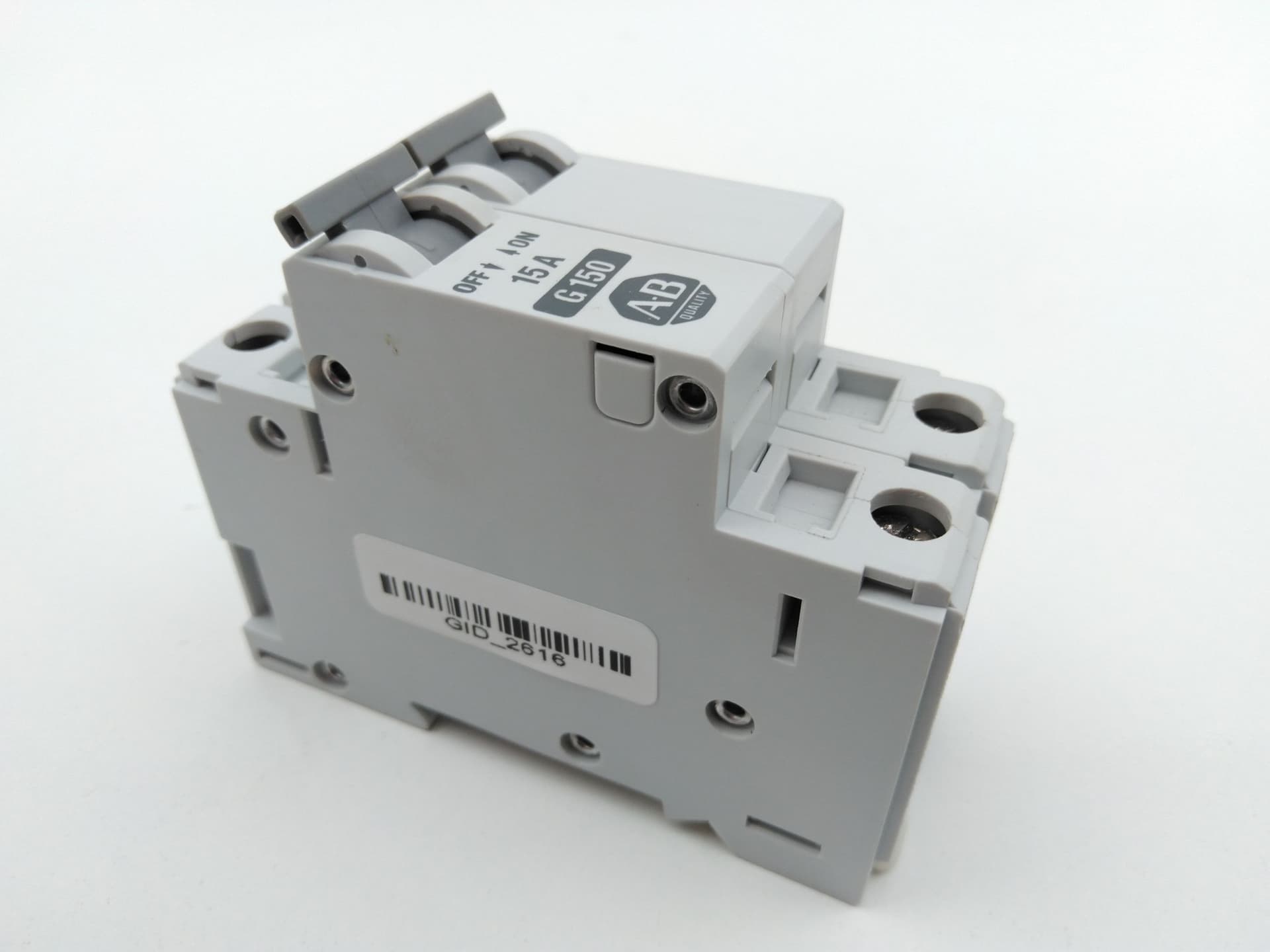 Allen-Bradley 1492-CB2G150 Ser B Circuit Breaker,2P,15A, 480V