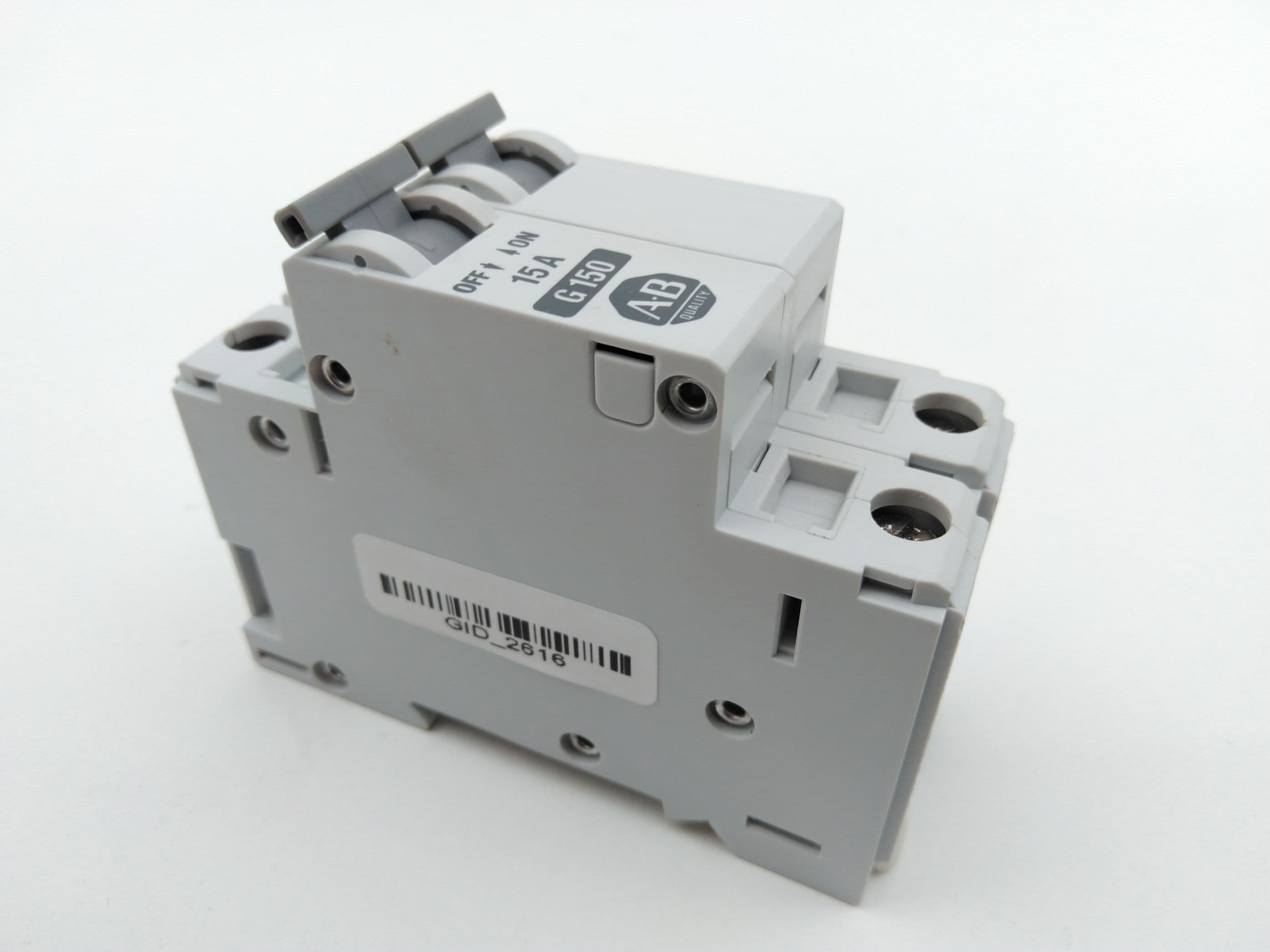 Allen-Bradley 1492-CB2G150 Ser B Circuit Breaker,2P,15A, 480V