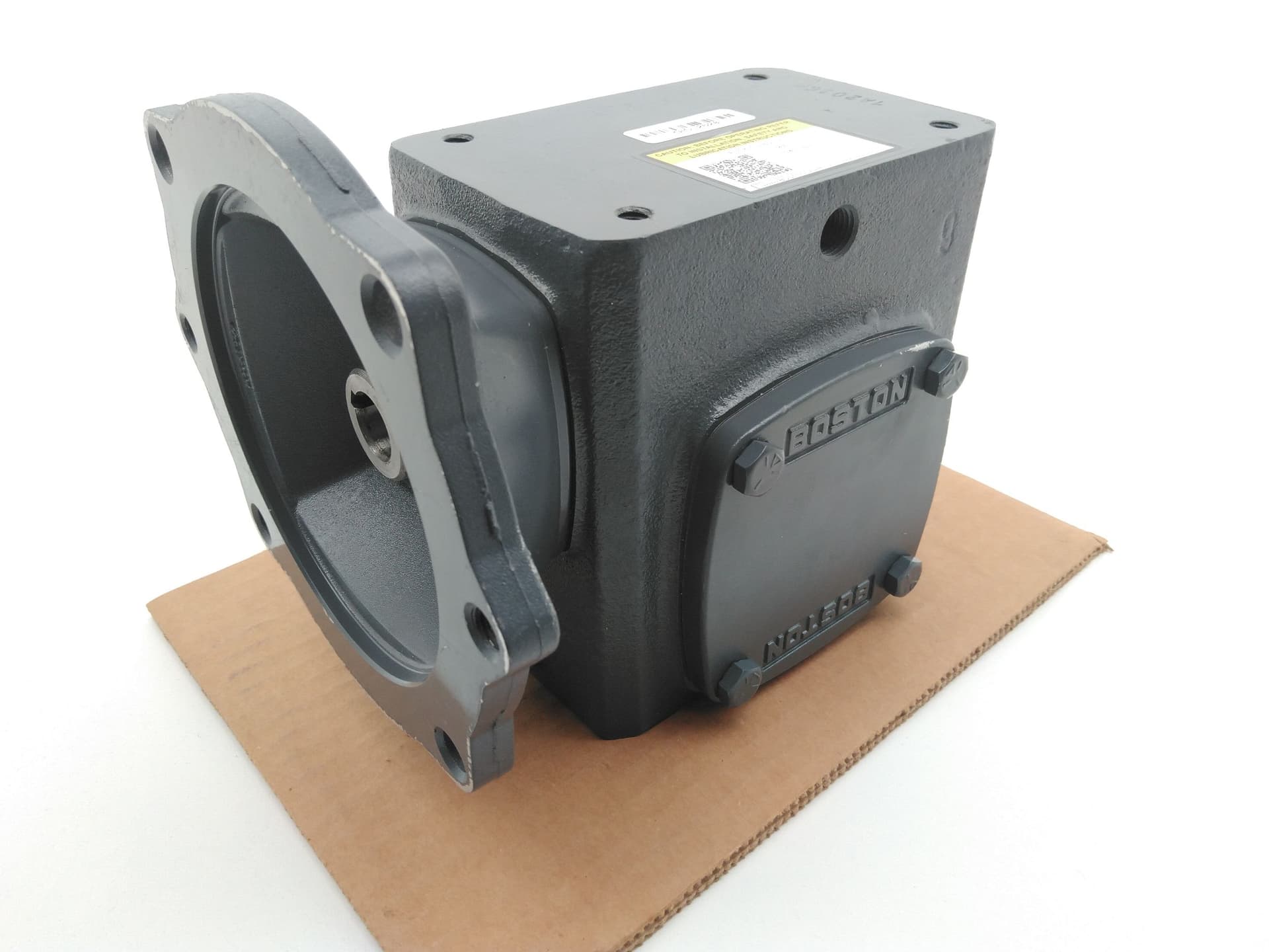 Boston Gear F718-15-B5-G Right Angle Speed Reducer Gearbox, 1.13HP, 15:1 Ratio