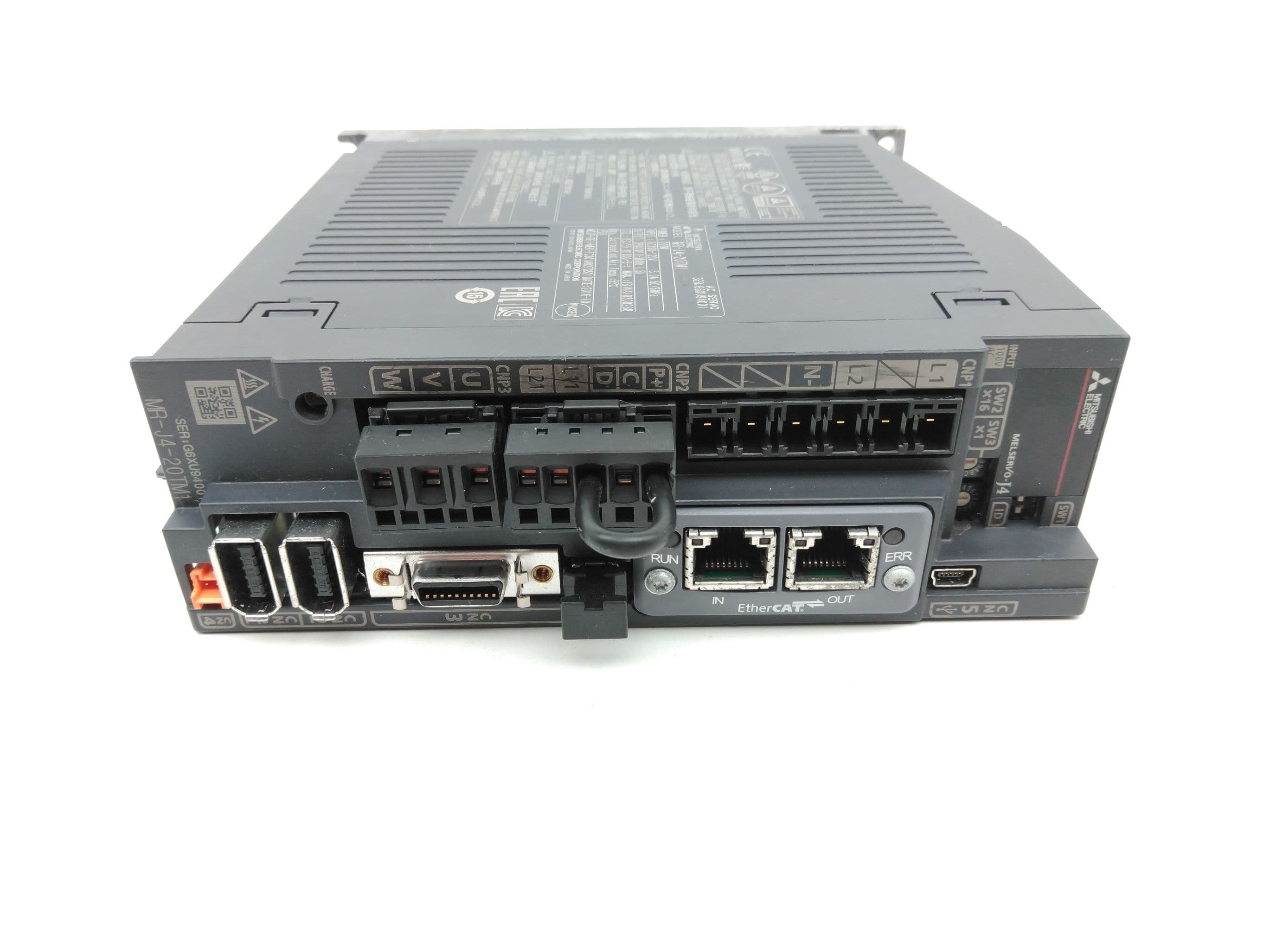 Mitsubishi MR-J4-20TM1 AC Servo Drive Amplifier, SER G6XU94001