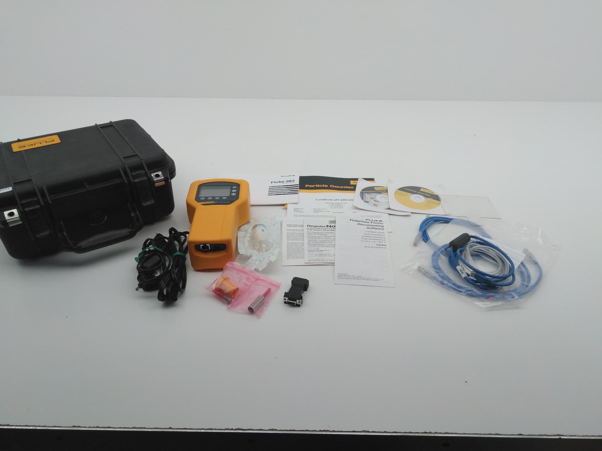 Fluke 983 Handheld Airborne Particle Counter Kit