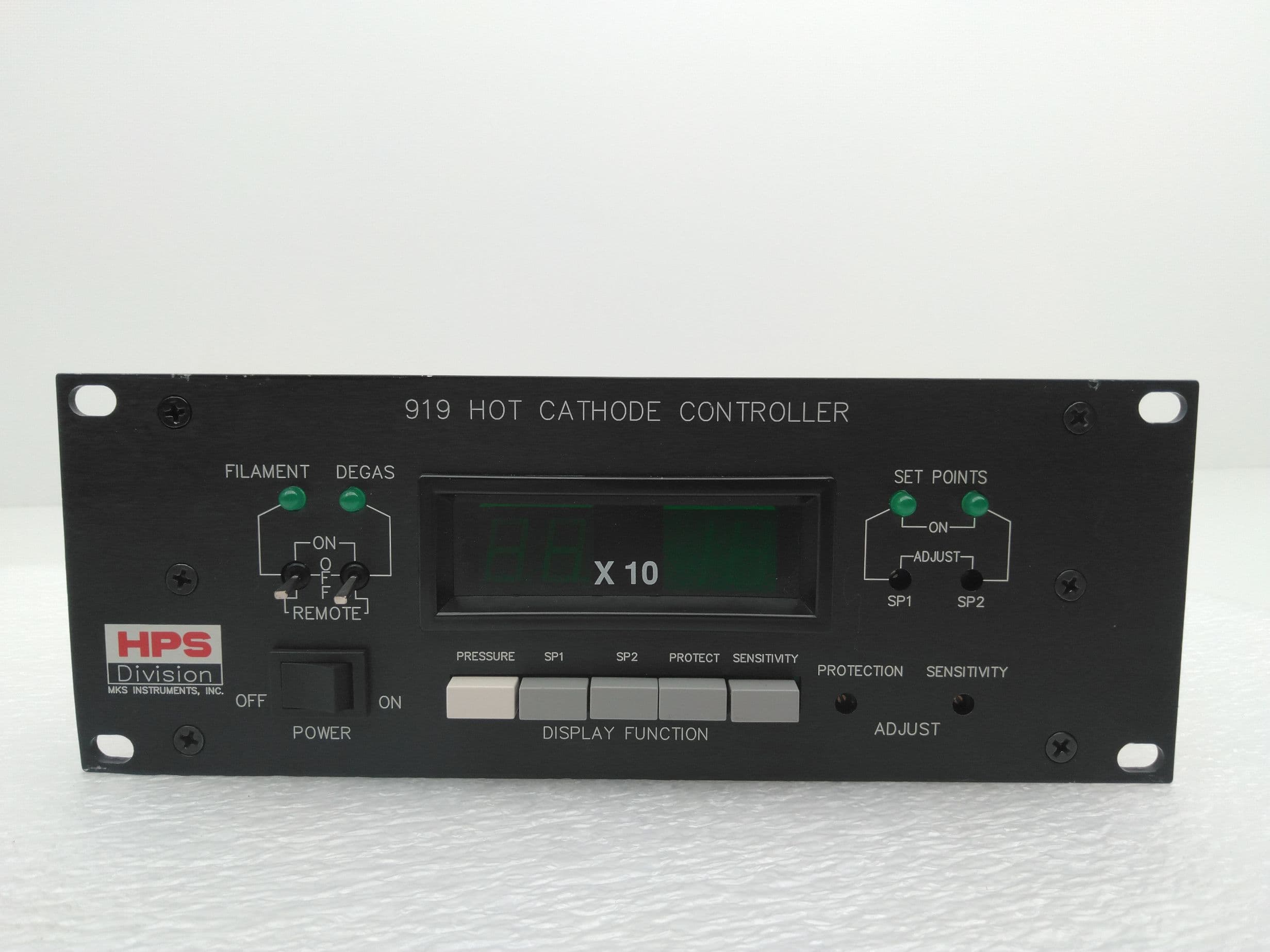 HPS Products / MKS Instruments 919 Hot Cathode Ionization Vacuum Controller