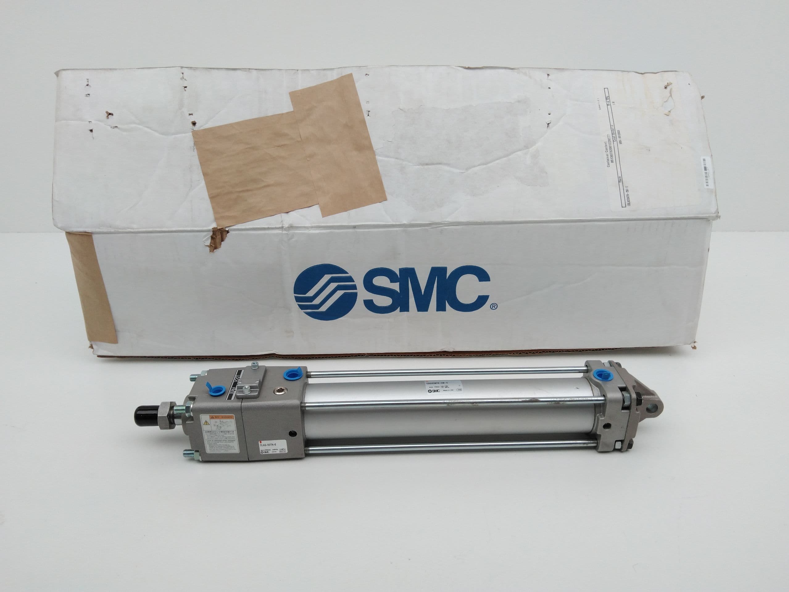 SMC CDLA2C50TN-250-E Fine Lock Pneumatic Cylinder 50mm Bore, Stroke 250mm