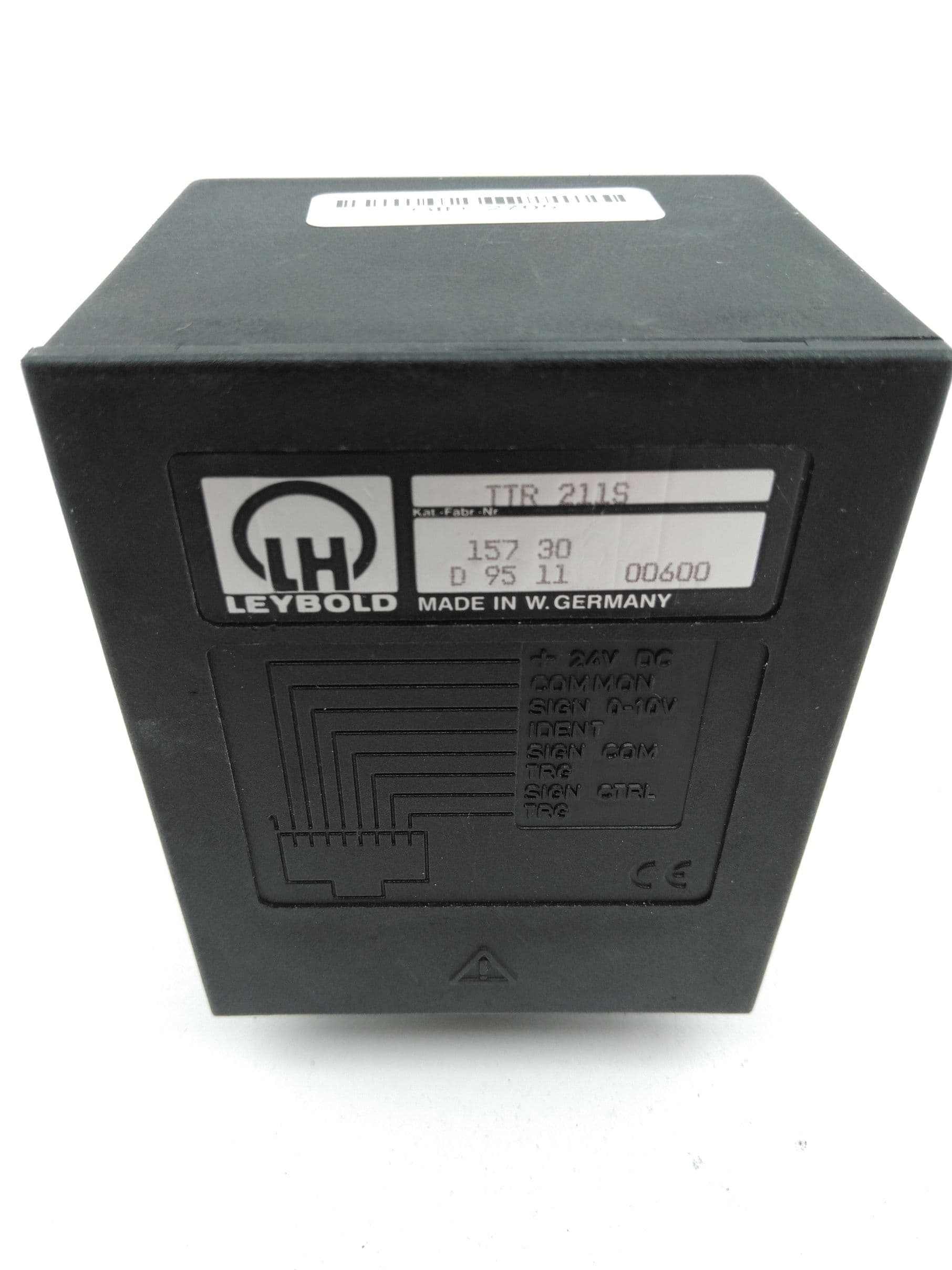 Leybold TTR 211S 15730 Vacuum Transmitter