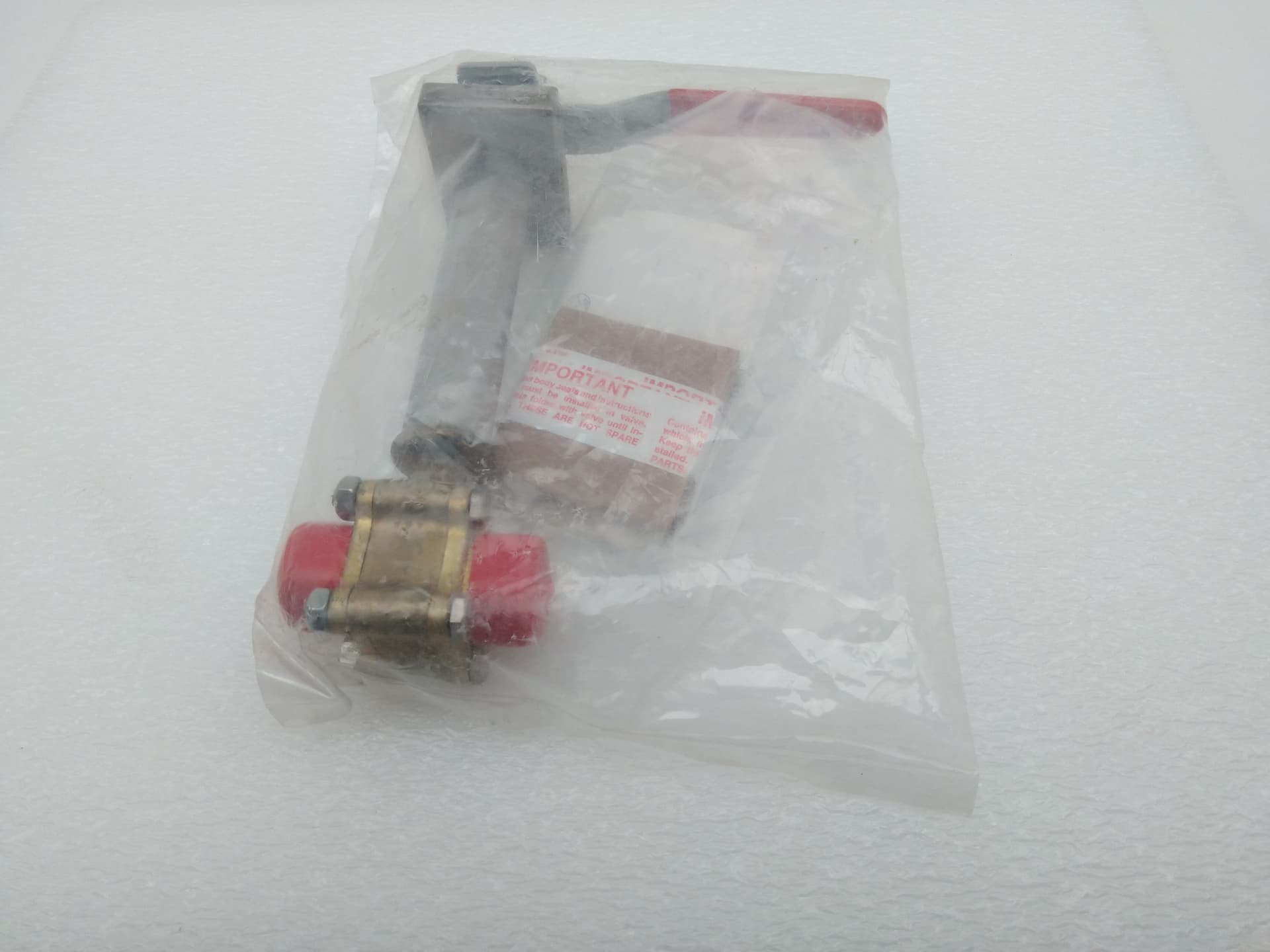 Worcester Controls 1/2” C411PMSE Flowserve Cryogenic Ball Valve R6CWP1500