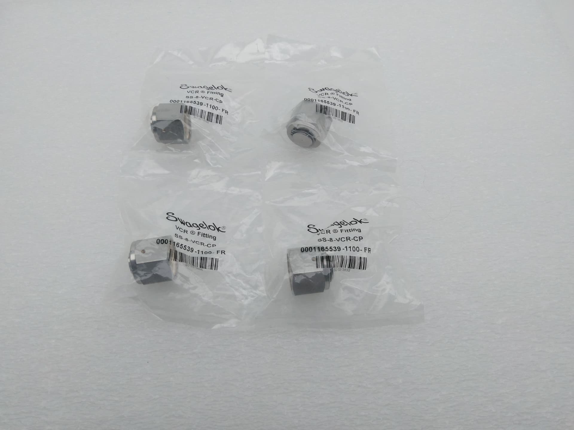 Swagelok SS-8-VCR-CP 316 Stainless Steel VCR Face Seal Fitting, 1/2 in. Cap