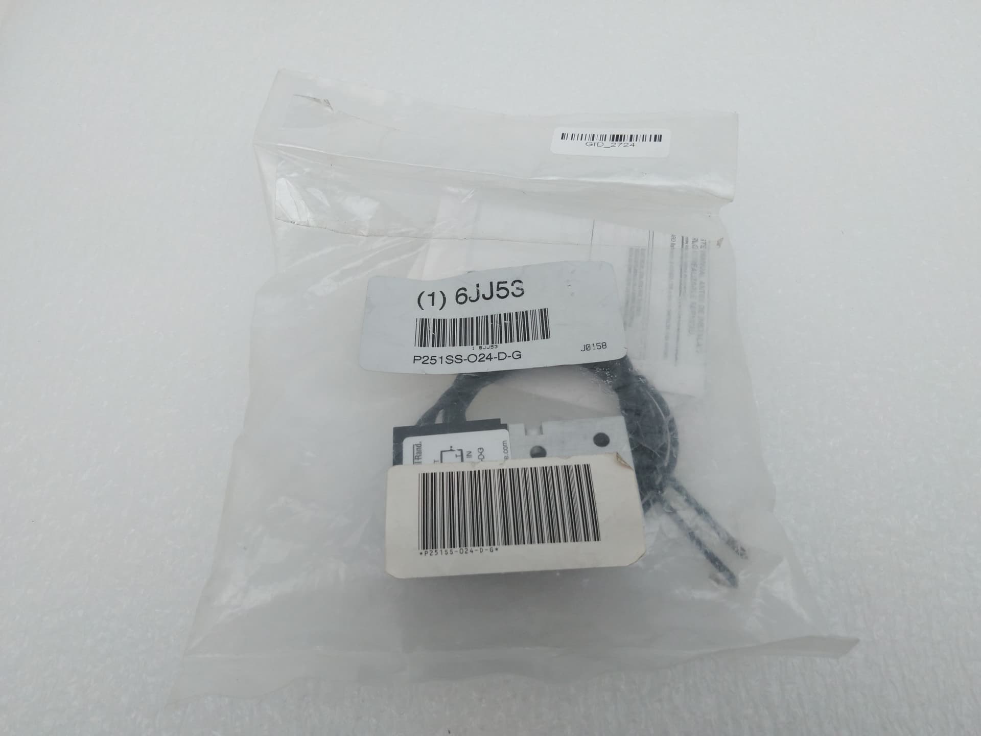 ARO P251SS-O24-D-G Air Control Solenoid Valve: 24VDC, 1/8”, 0 - 120 Psi
