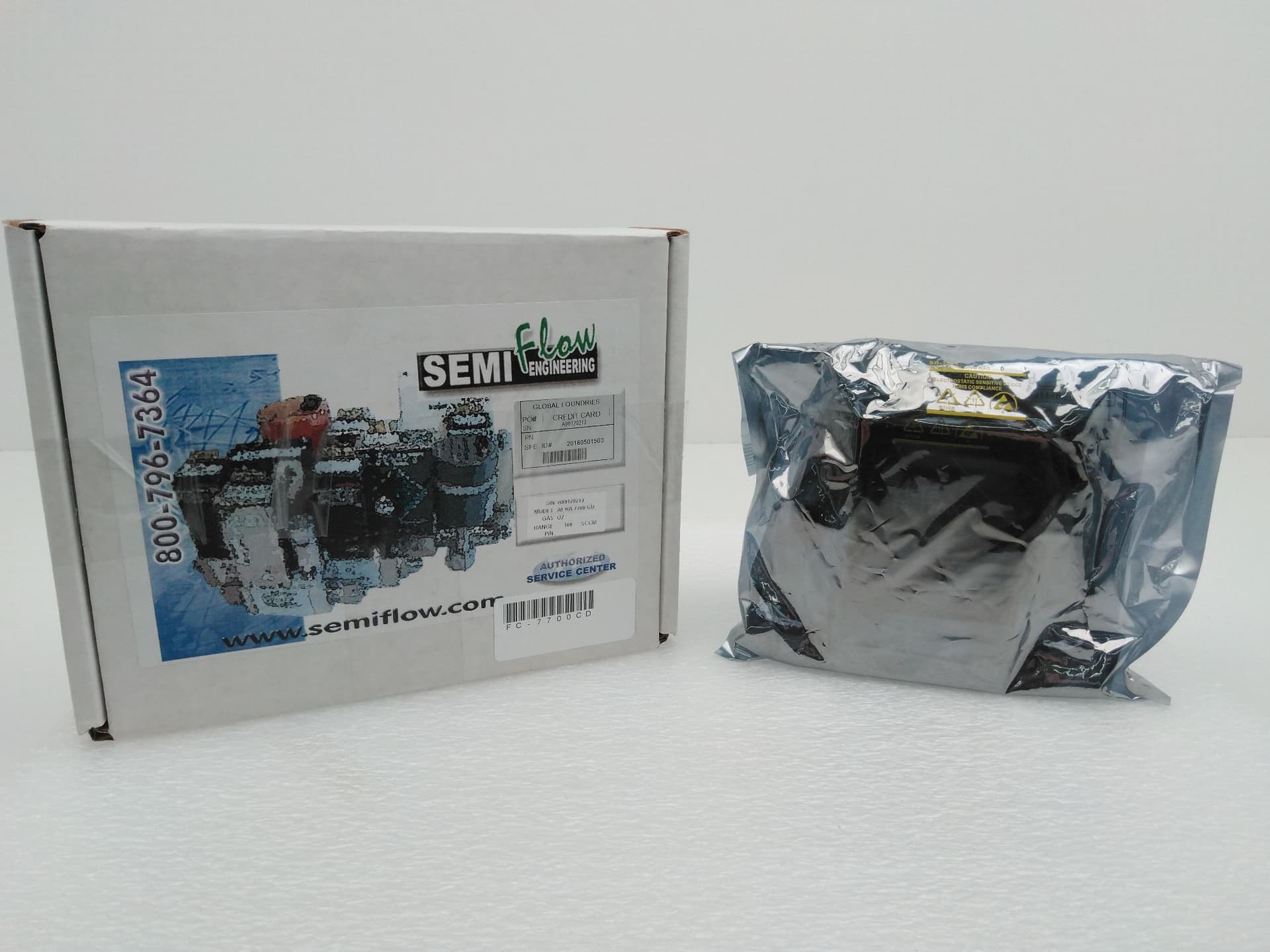 Aera FC-7700CD Mass Flow Controller O2, 100 SCCM