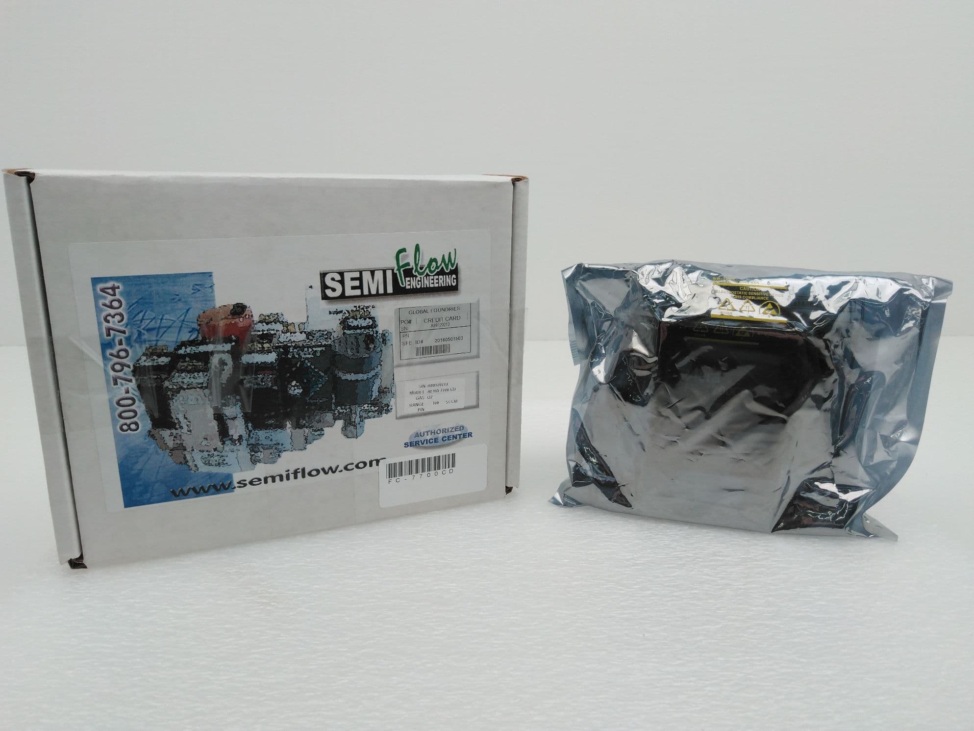 Aera FC-7700CD Mass Flow Controller O2, 100 SCCM