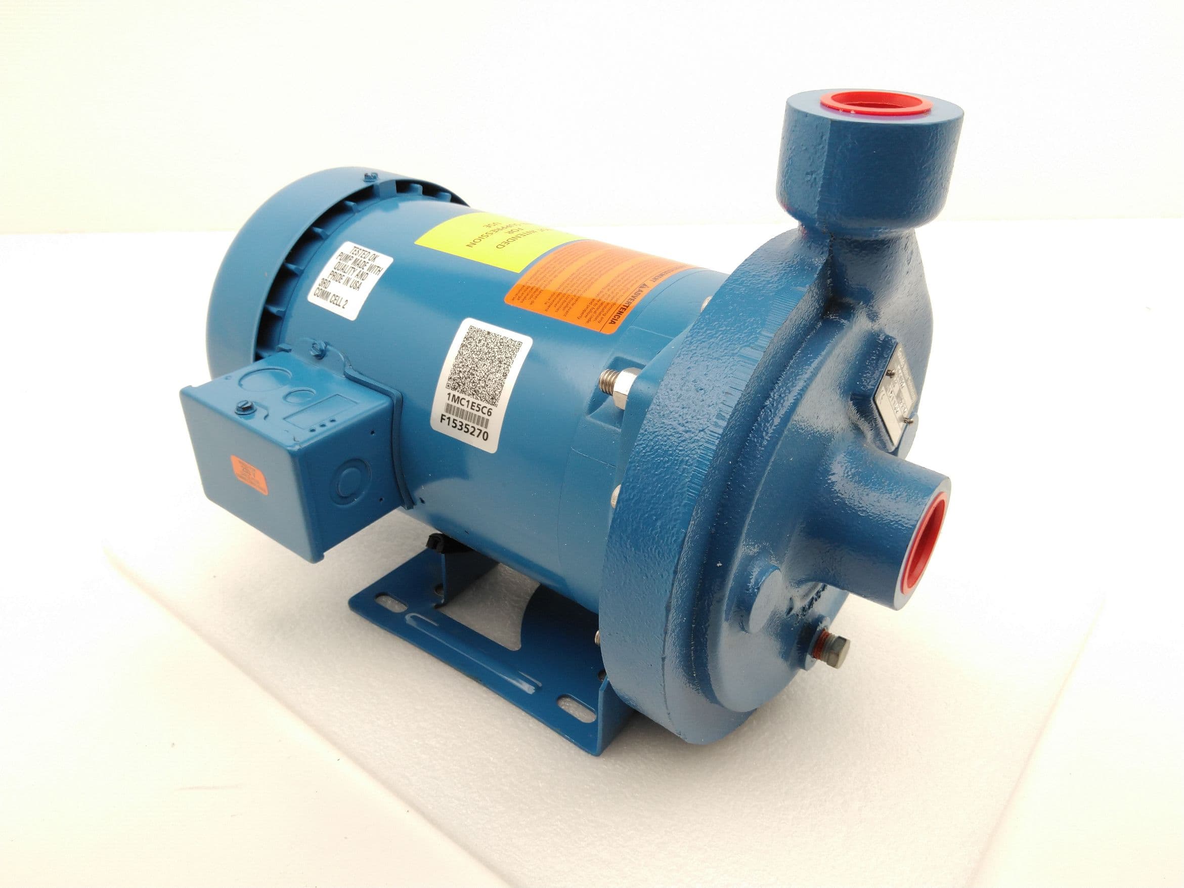 Goulds / Xylem 1MC1E5C6 Centrifugal Pump 1Hp, 3Ph, 60Hz, 230-460V TE 5.19”