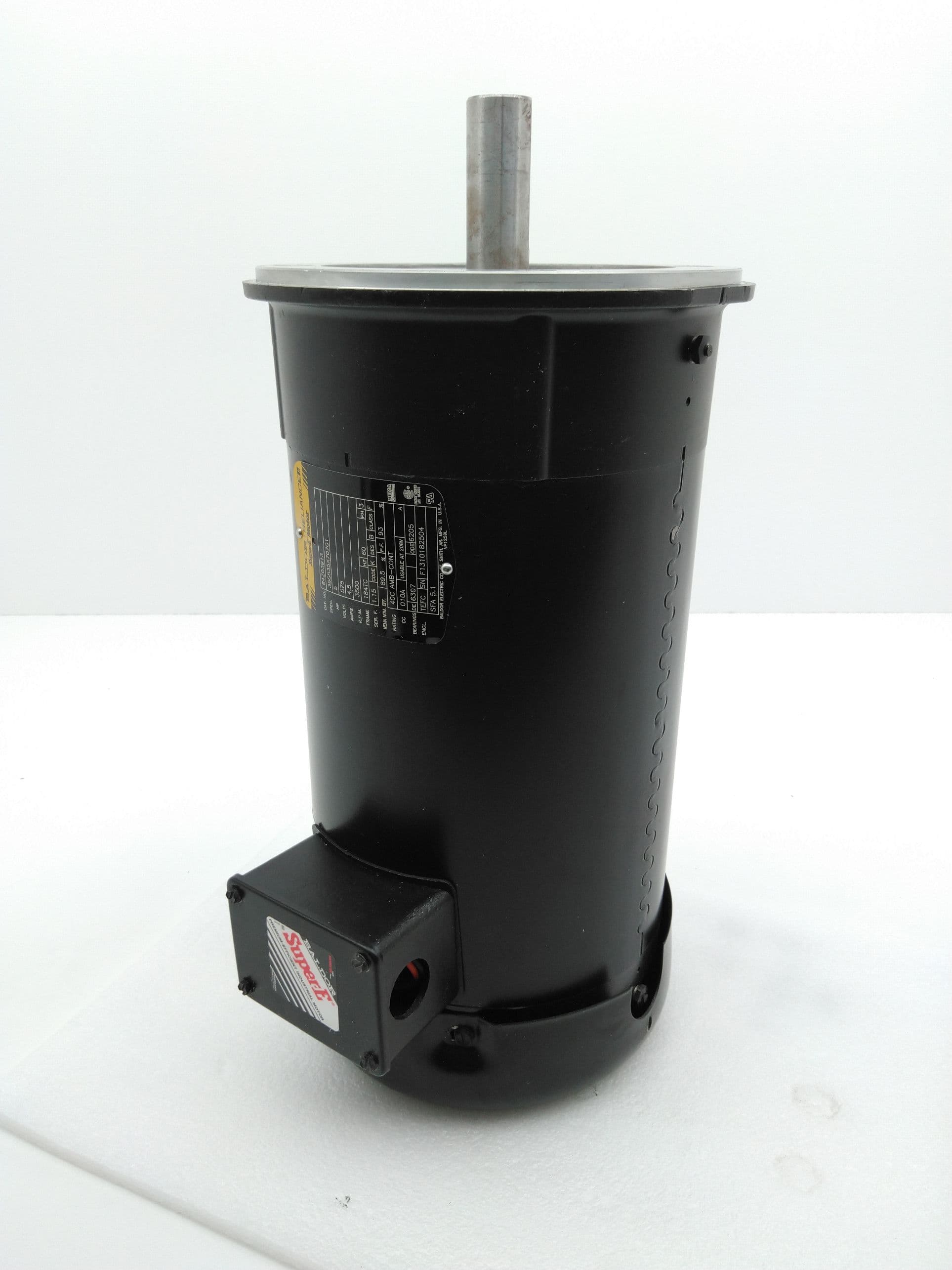 Baldor 36G535X707G1 C-Face Motor, 5HP, 575VAC, 60HZ, 3500RPM, 184TC