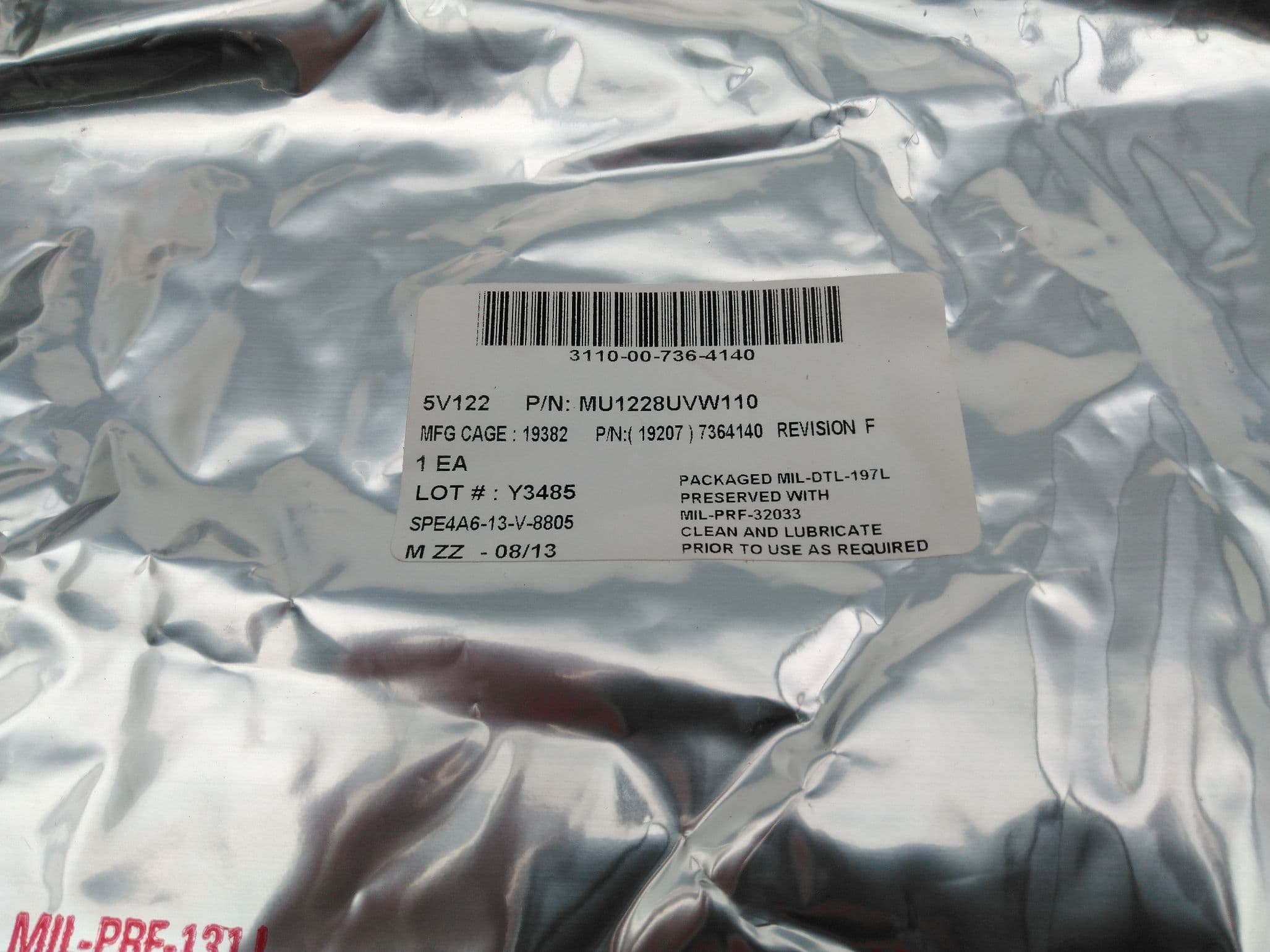 Link-Belt MU1228UVW110 Cylindrical Roller Bearing, 140mm Bore, OD 250mm