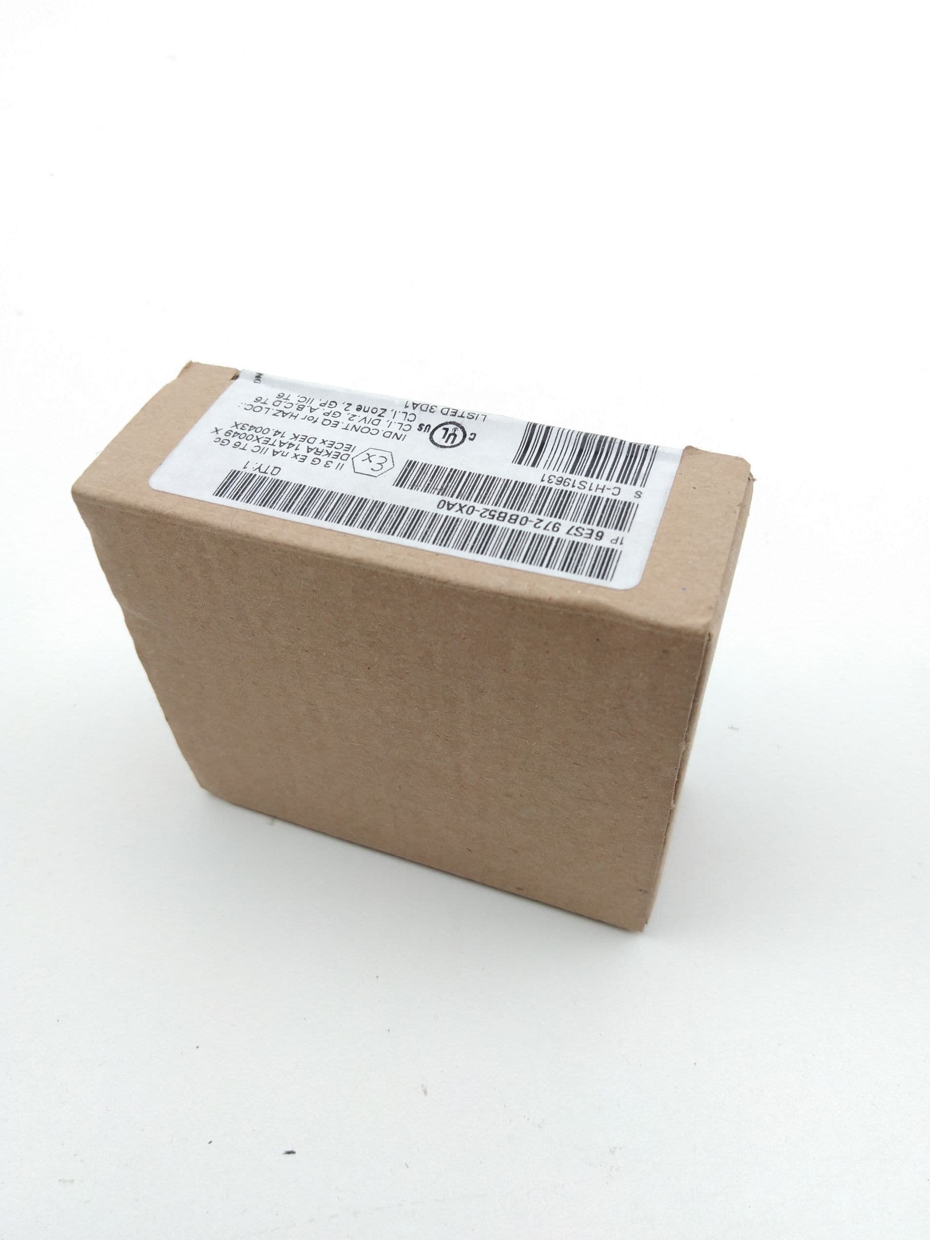 Siemens 6ES7972-0BB52-0XA0 SIMATIC PROFIBUS DP Bus Connector, 90° w/ PG Socket