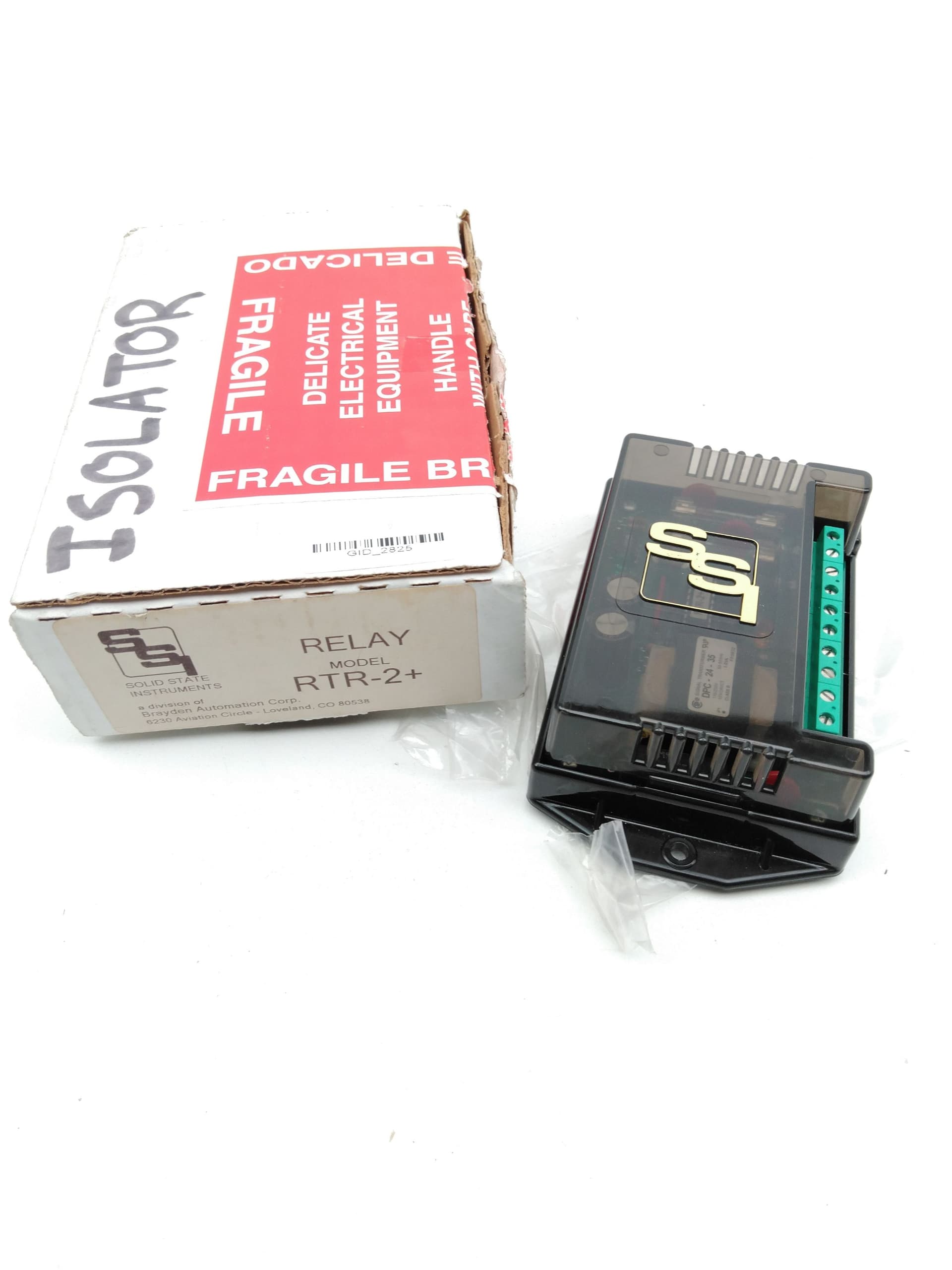 Solid State Instruments RTR-2+ Water & Gas Meter Relay