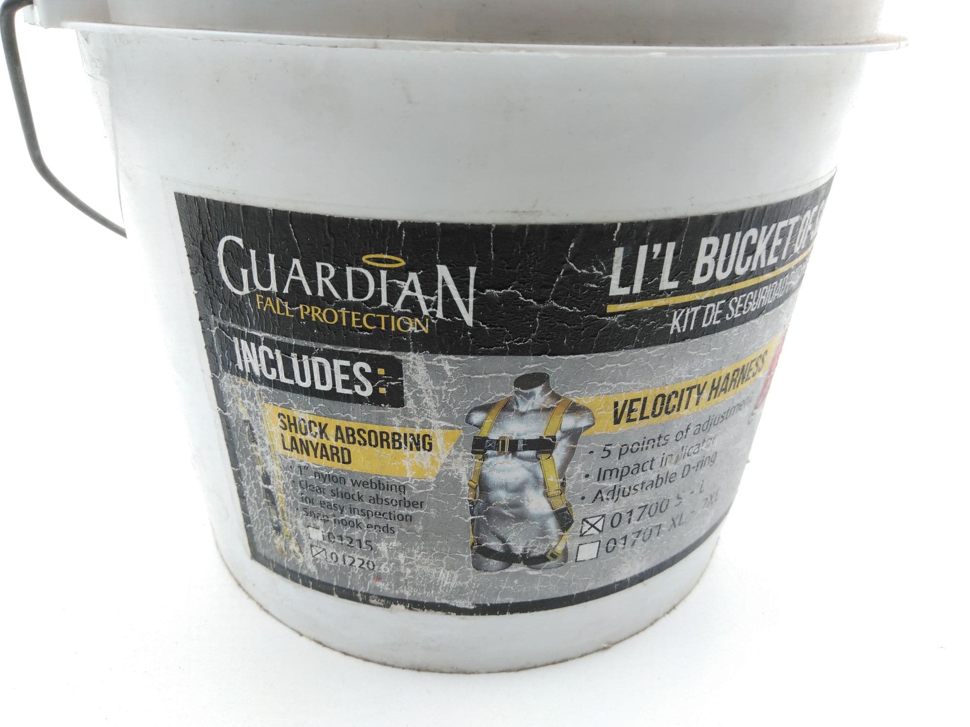 Guardian Fall Protection 00870 Li'l Bucket of Safe-Tie Kit