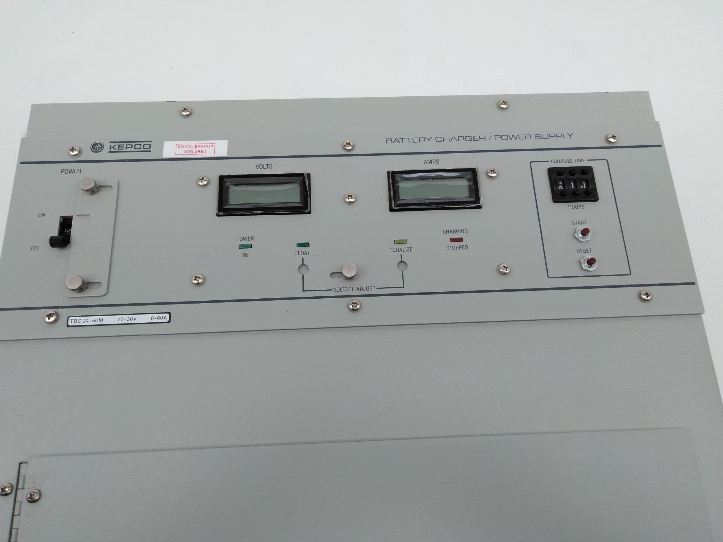 Kepco TBC 24-60M DC Battery Charger, 23-30 Volts DC