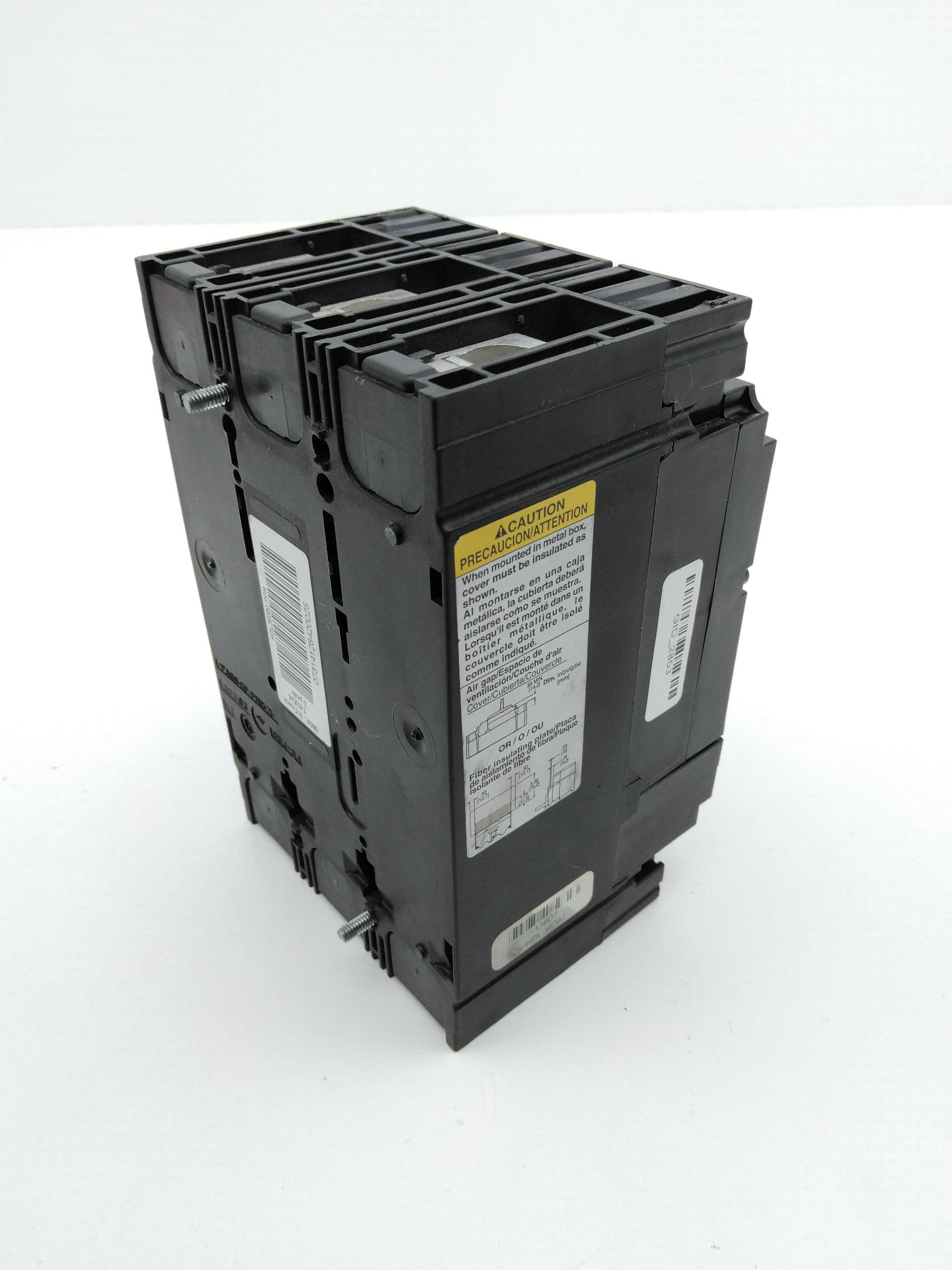 Schneider Electric Square D HDL36080 PowerPacT Circuit Breaker 80A, 3P, 600VAC