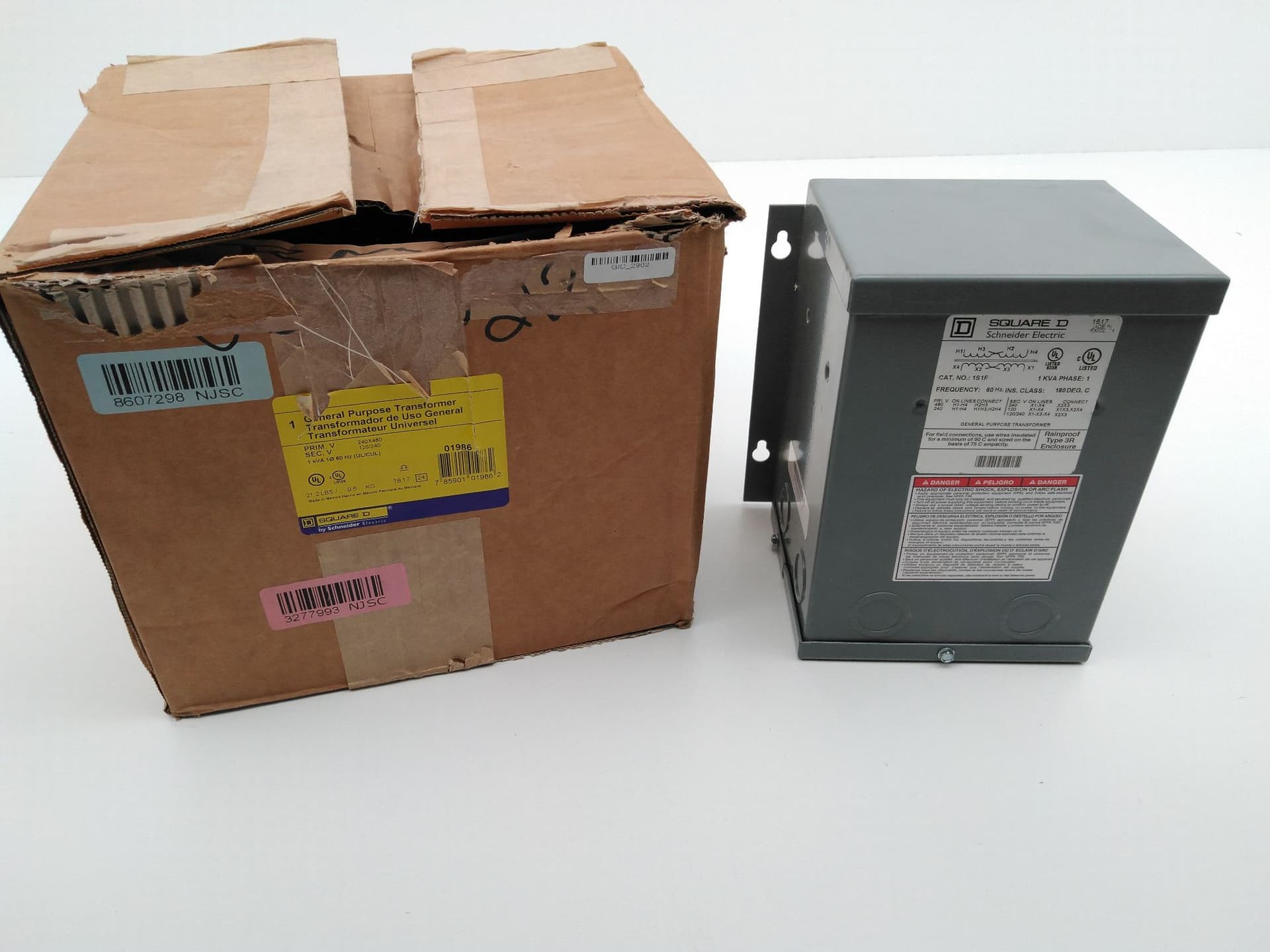 Square D Schneider Electric 1S1F General Purpose Transformer
