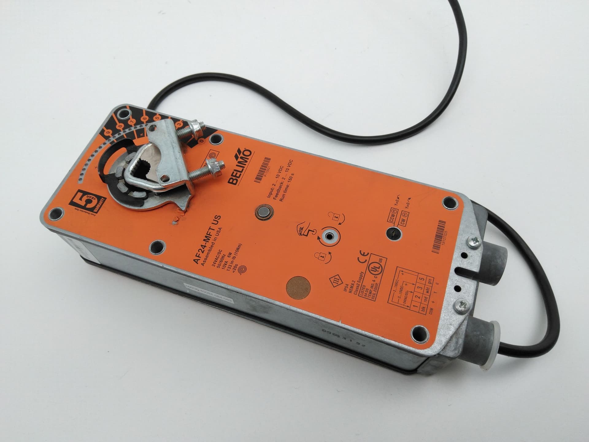 Belimo AF2-MFT US Multi Function Damper and Control Actuator