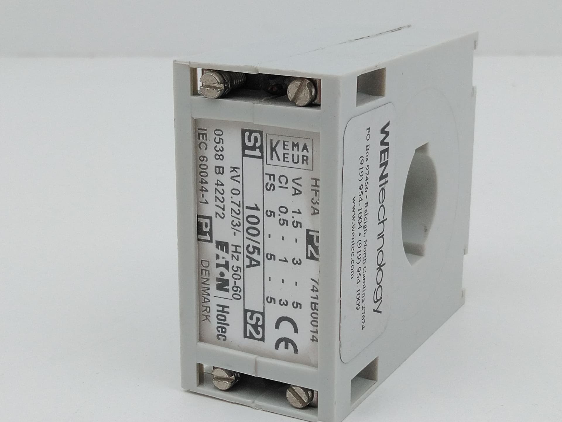 Eaton Holec 741B0014 HF3A 100/5A T-Line Current Transformer
