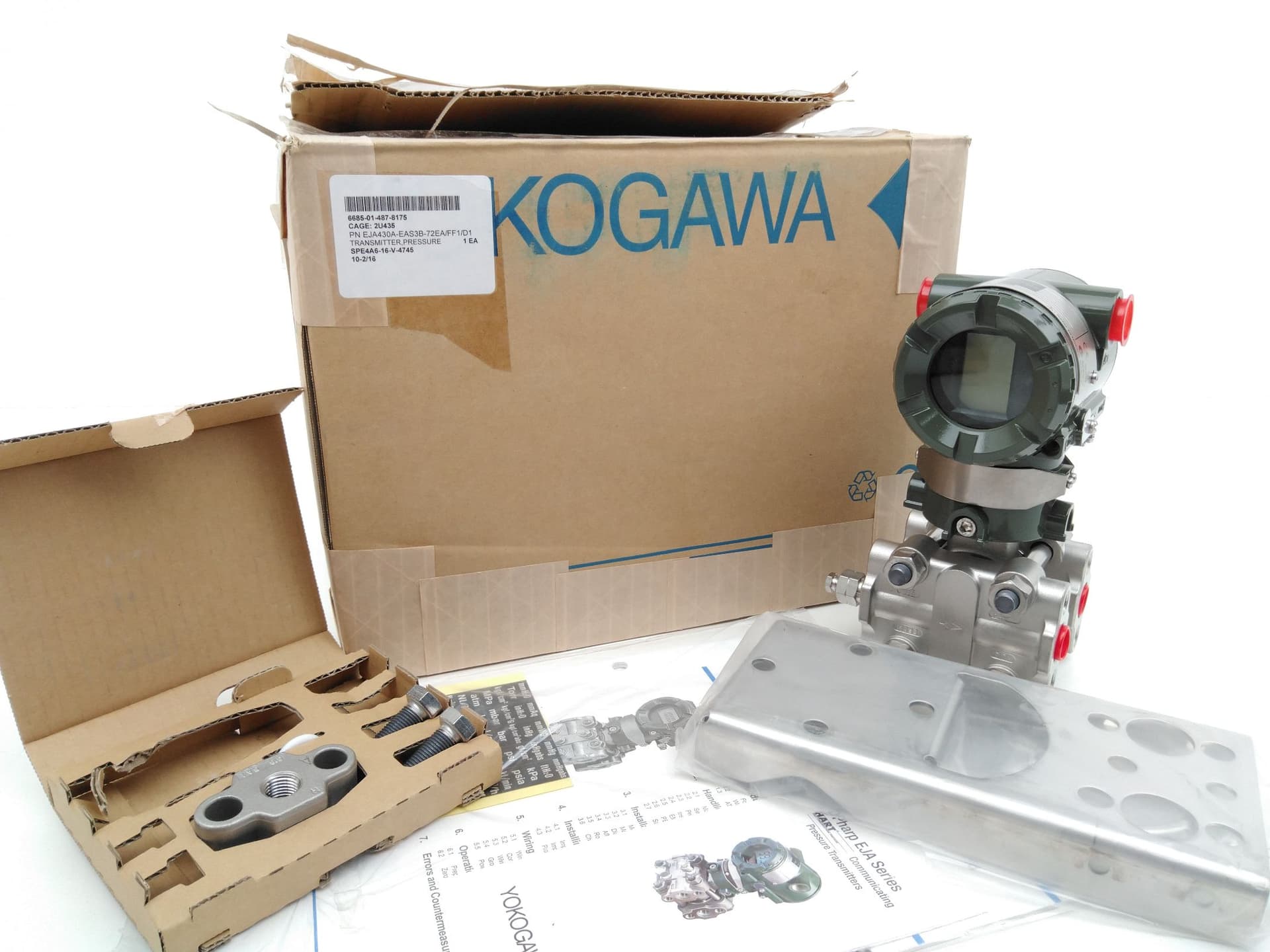 Yokogawa EJA430A-EAS3B-72EN/FF1/D1 Gauge Pressure Transmitter
