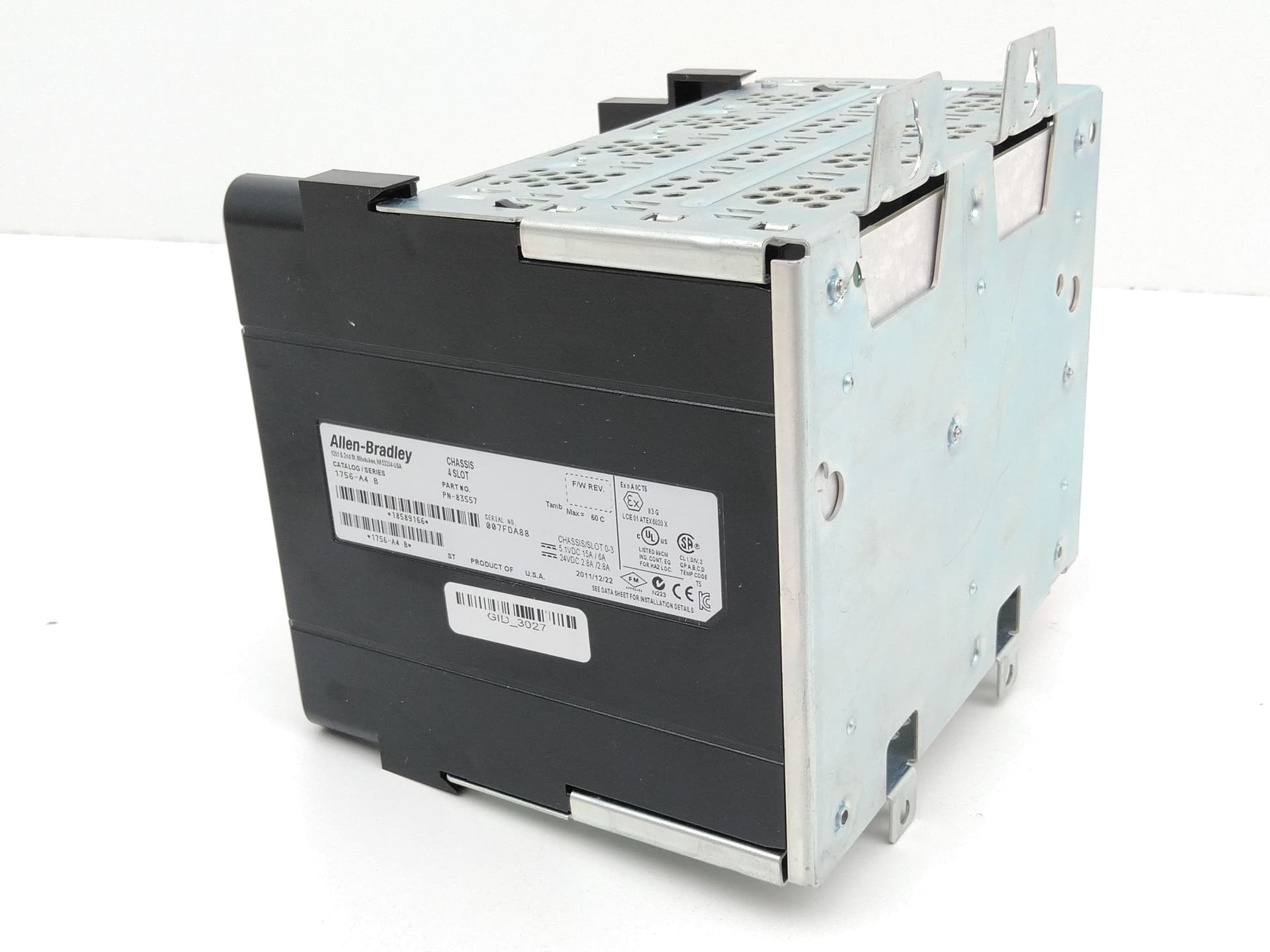 Allen-Bradley 1756-A4 4 Slot ControlLogix Chassis, Ser B