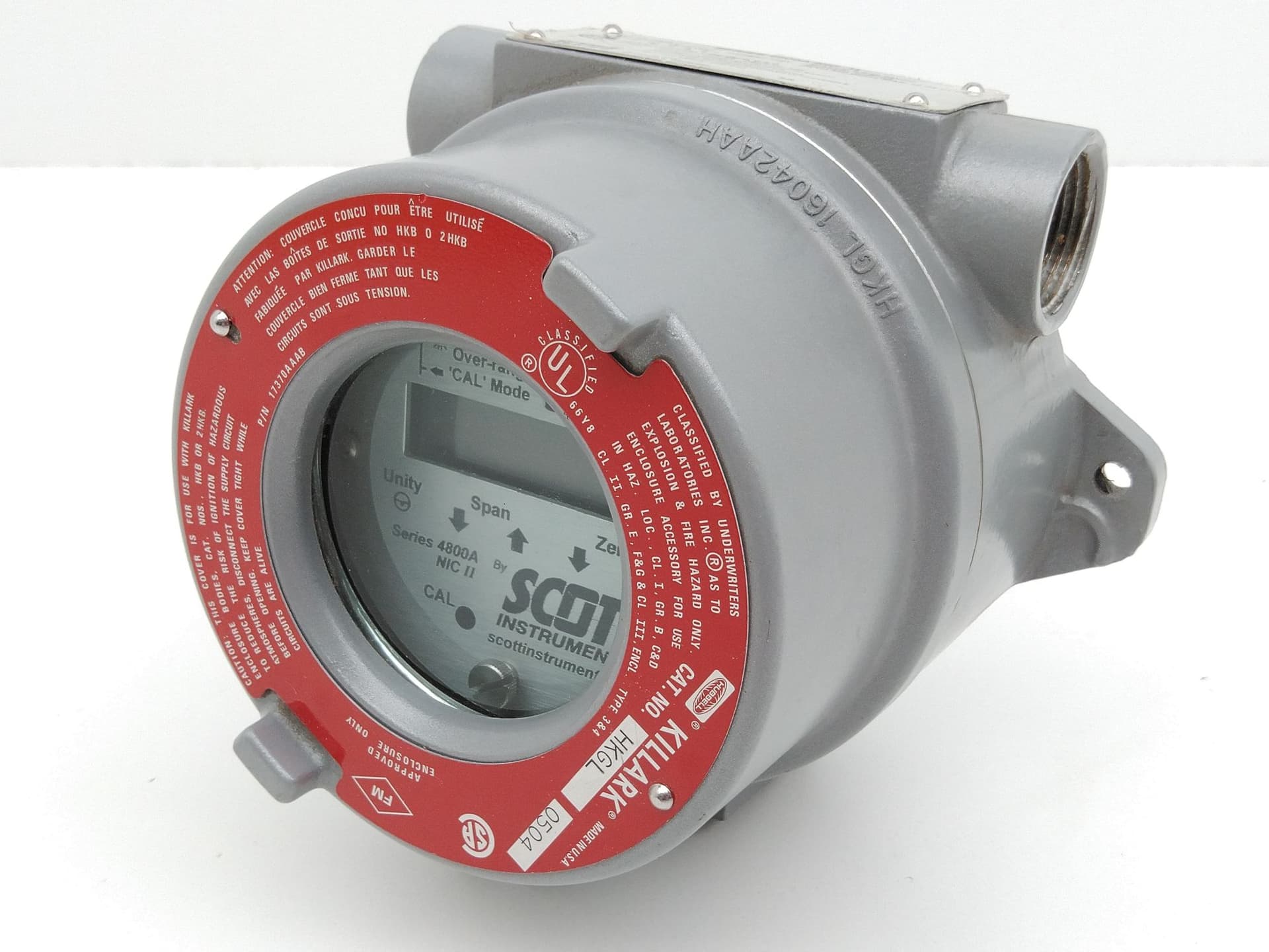 Scott Instruments 4888 Series NIC II 4800A Combustible Gas Transmitter