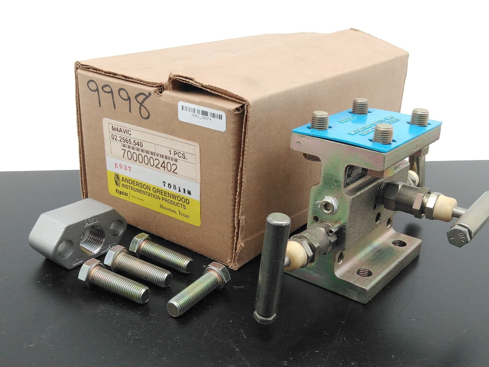 Anderson Greenwood M4AVIC / 02.2565.540 3 Valve Differential Pressure Manifold