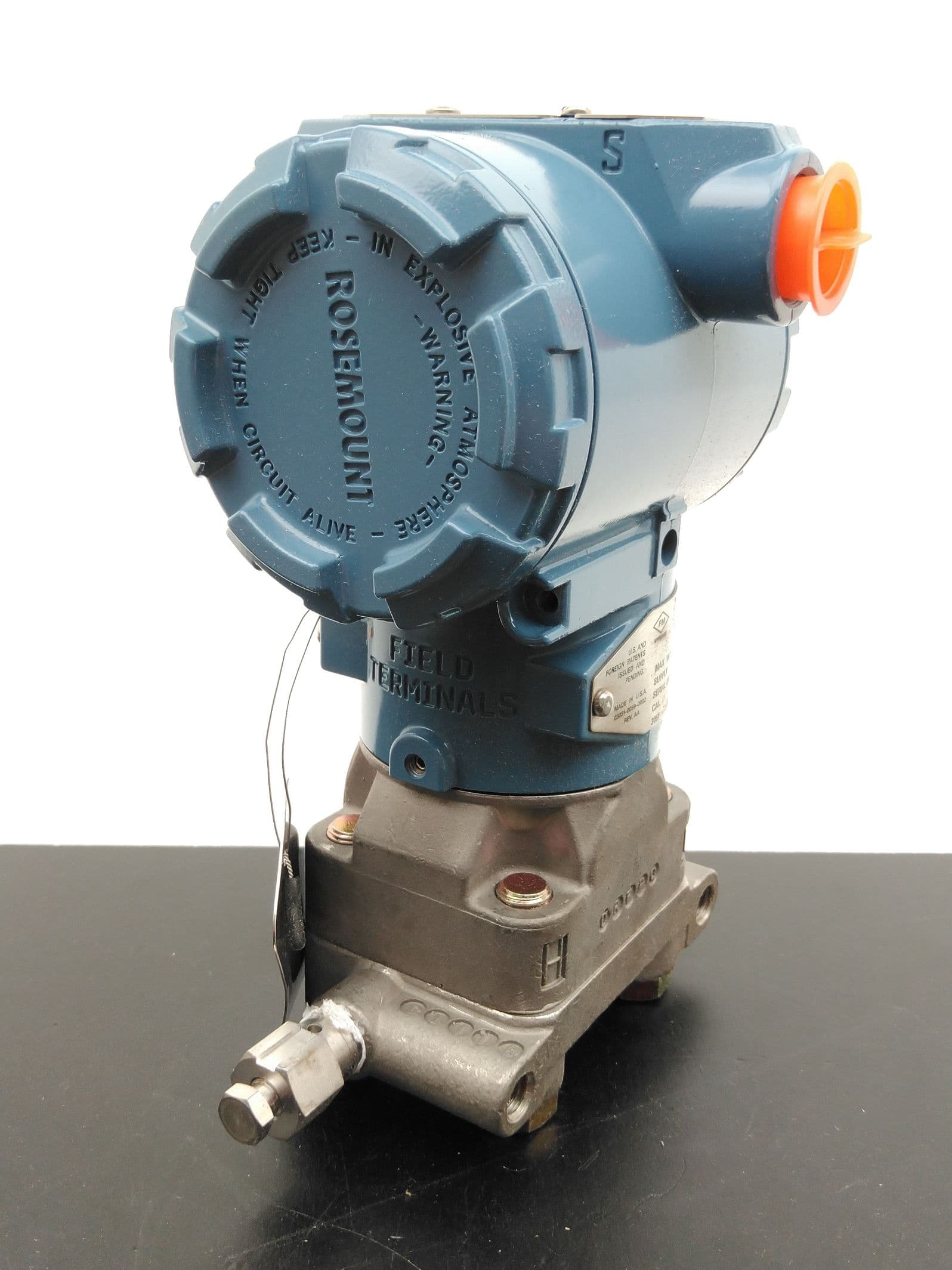 Rosemount 3051CD2A22A1AB4E5Q4DF Pressure Transmitter, 0 to 138.5 IN H20